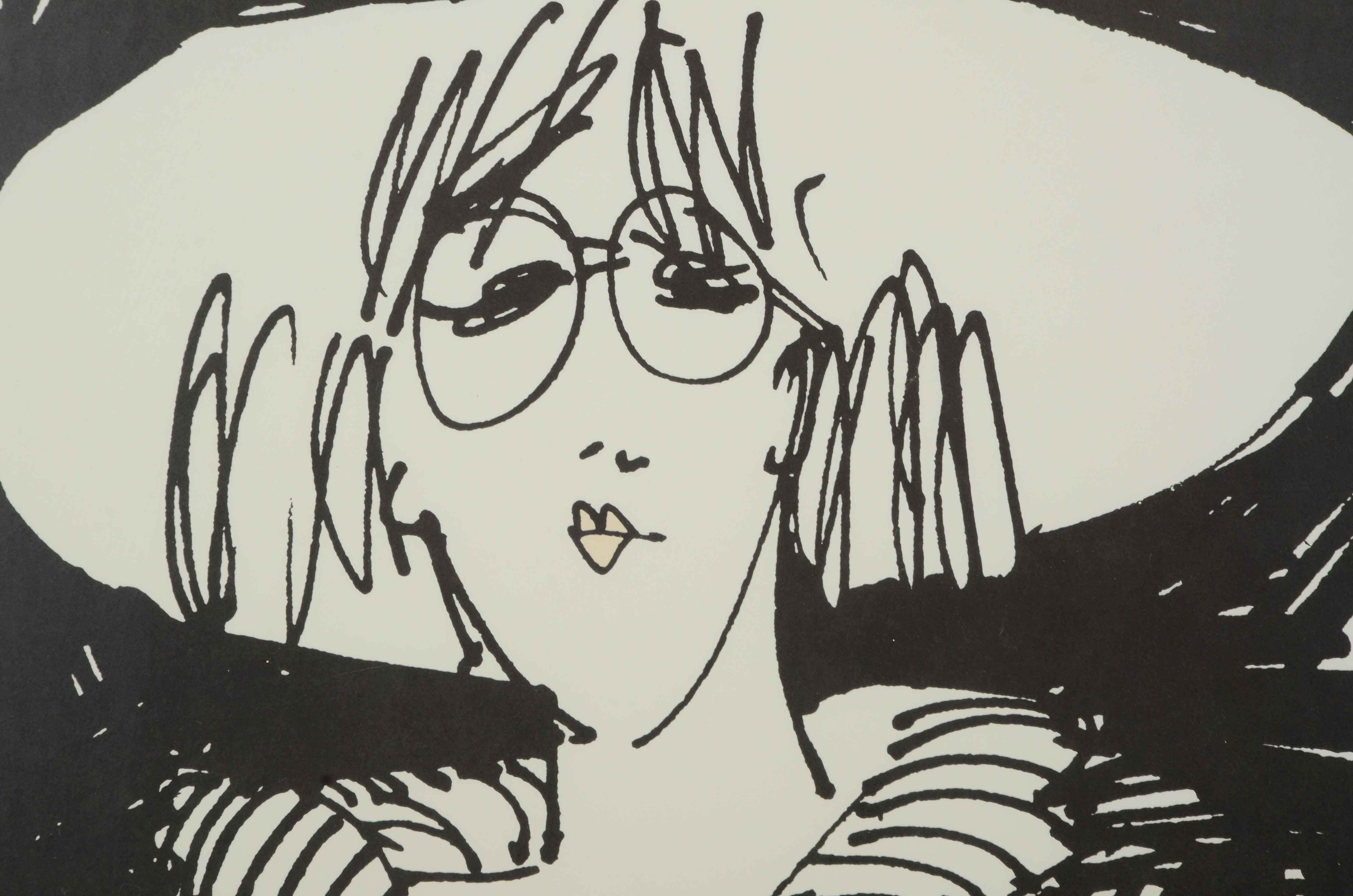 Emerson Quillin Offset Lithograph "Frankly My Dear - I'll Take Cincinnati"