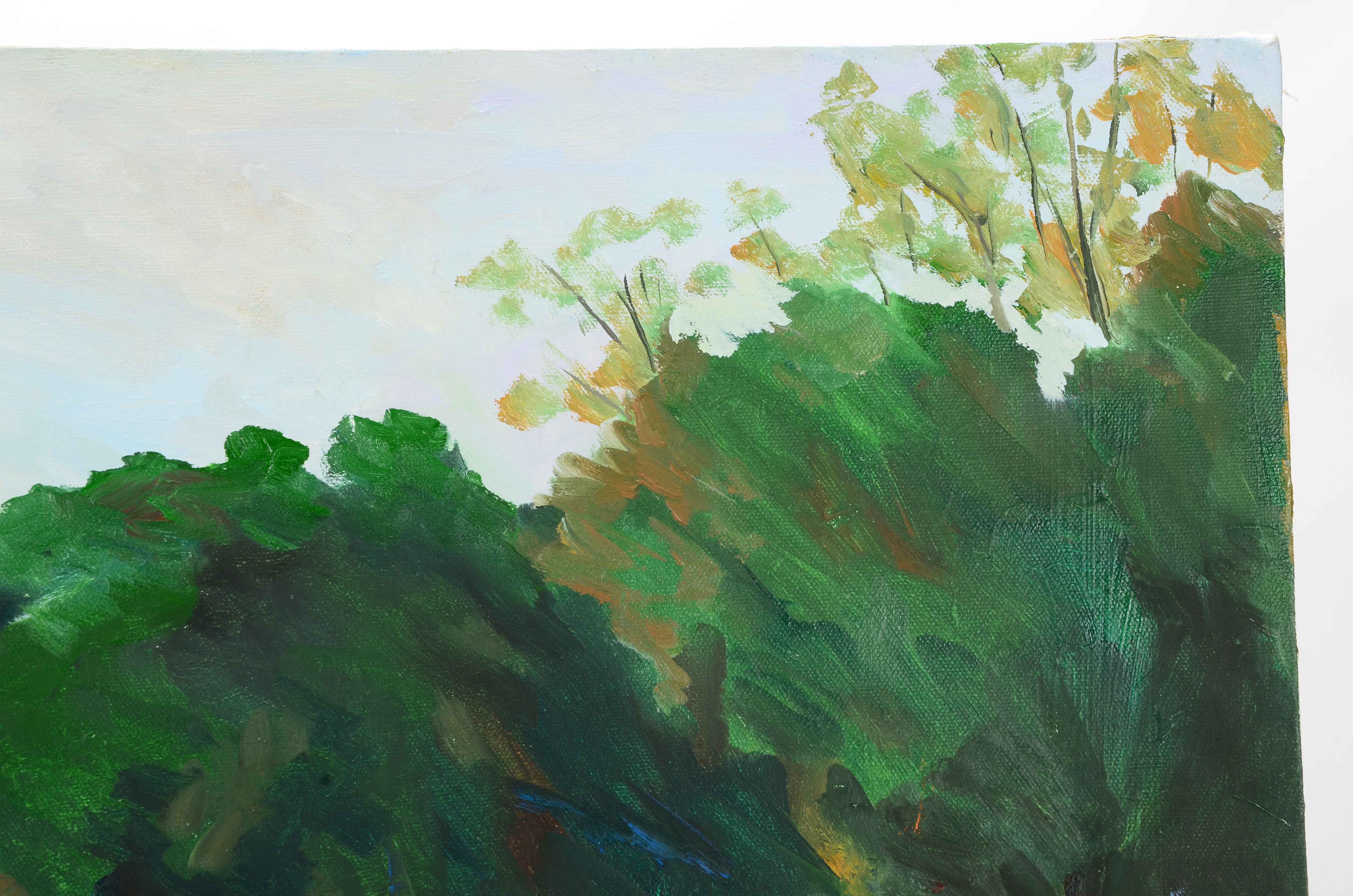 Original Oil Painting of a Landscape after William Wendt