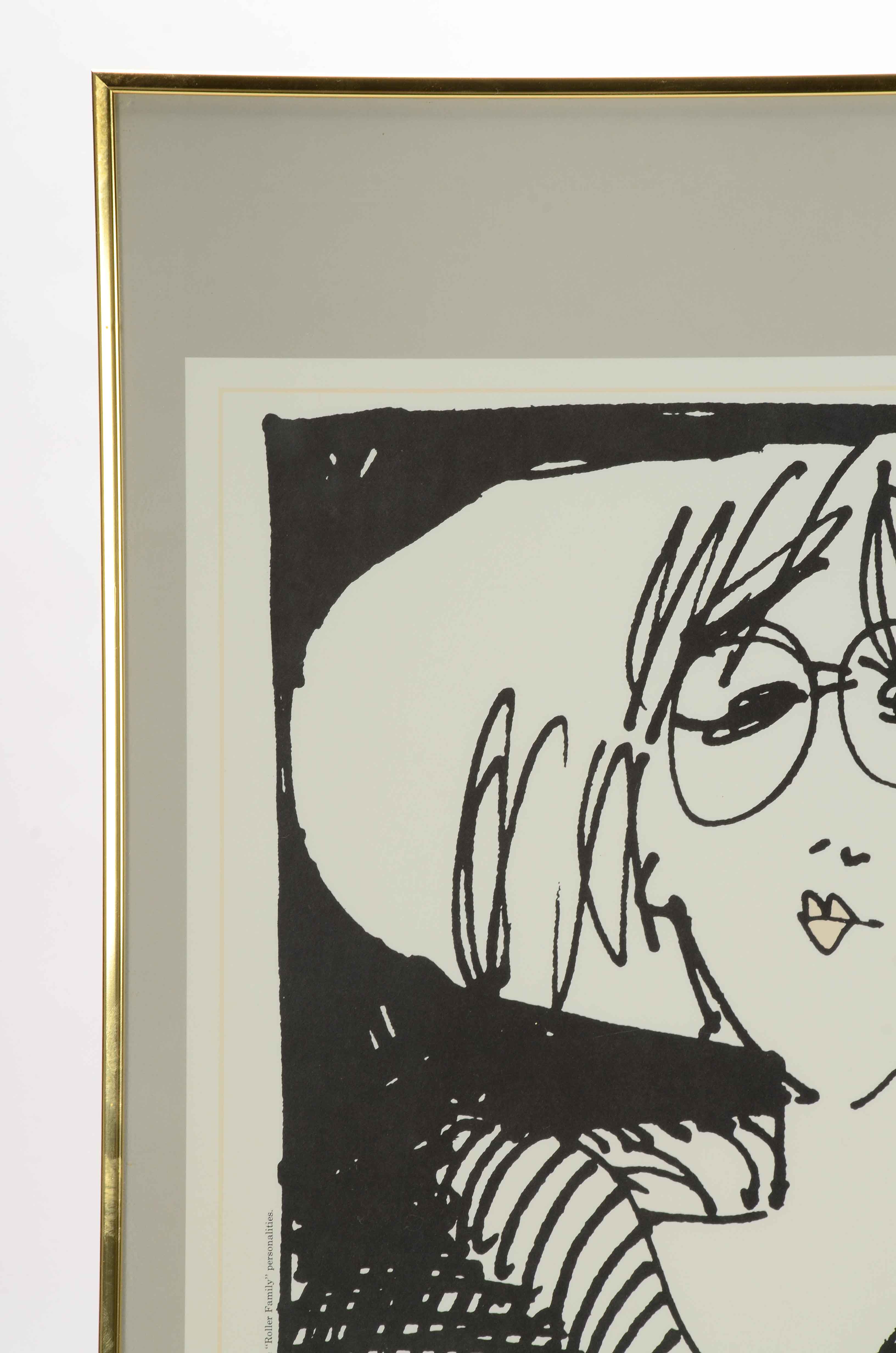 Emerson Quillin Offset Lithograph "Frankly My Dear - I'll Take Cincinnati"