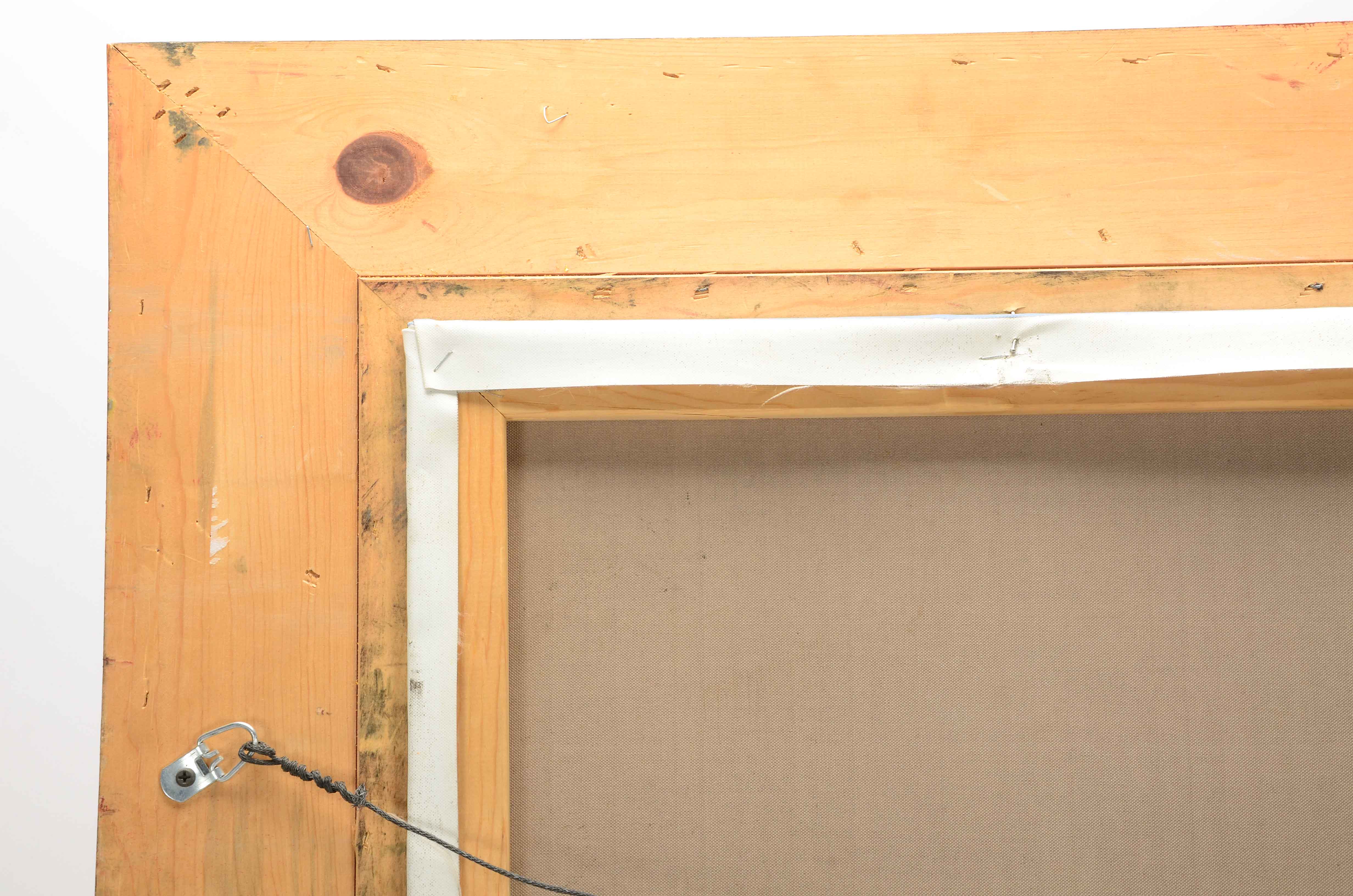 G. Bell Signed Oil Painting of a Landscape