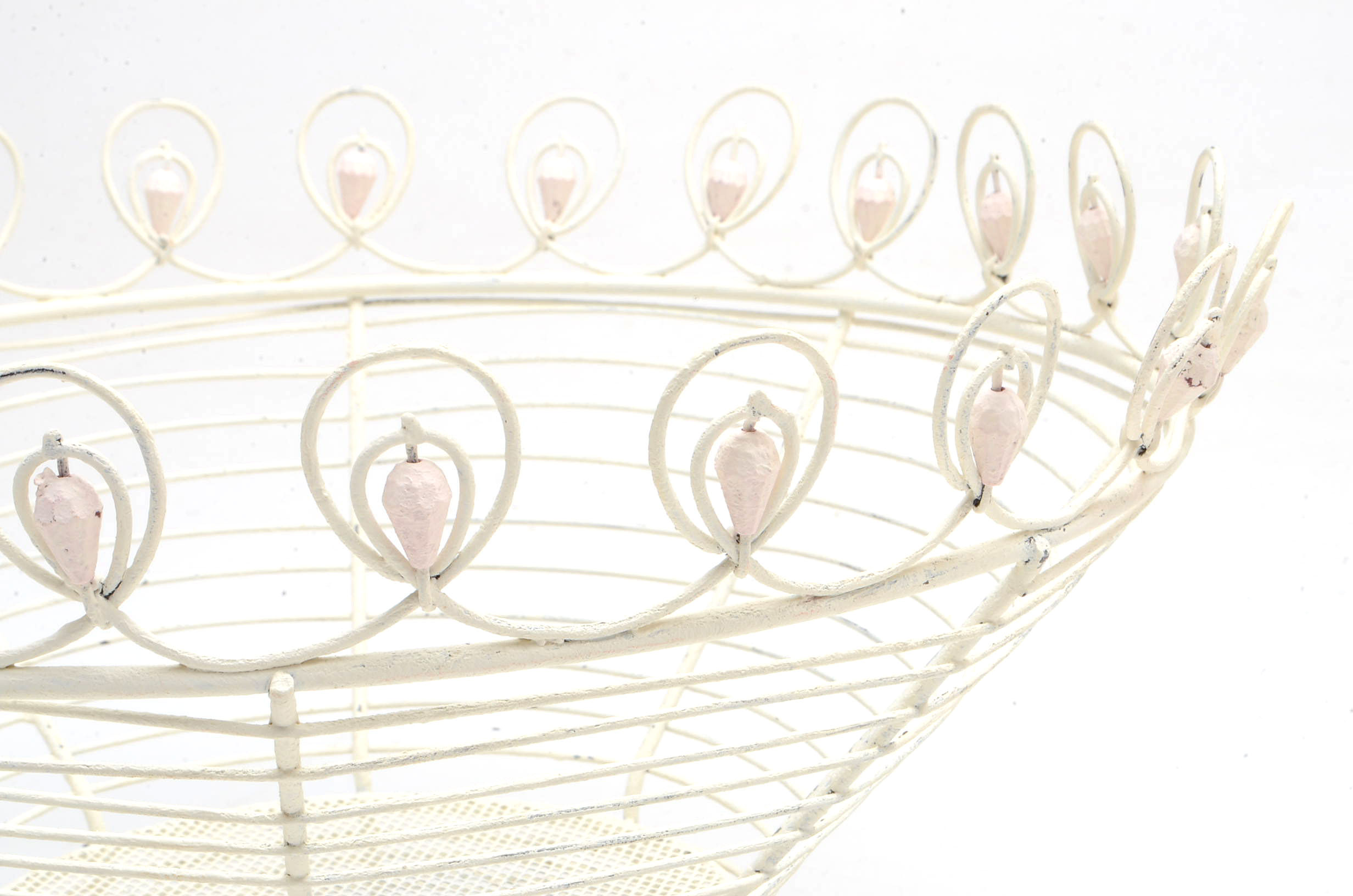 Pairing of Painted Iron Kitchenalia