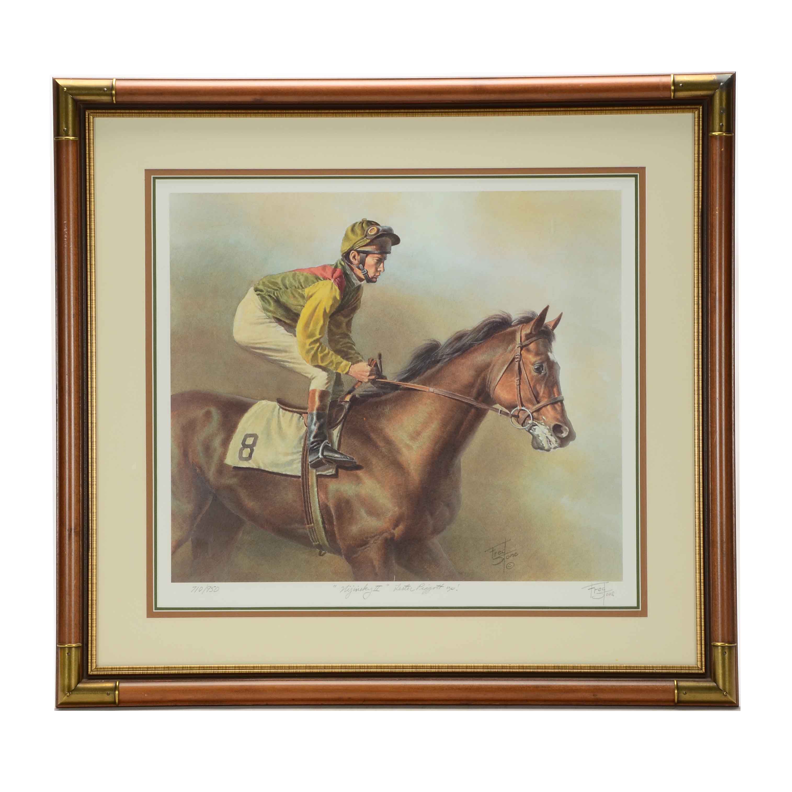 Fred Stone Signed Limited Edition Offset Lithograph "Nijinsky II"