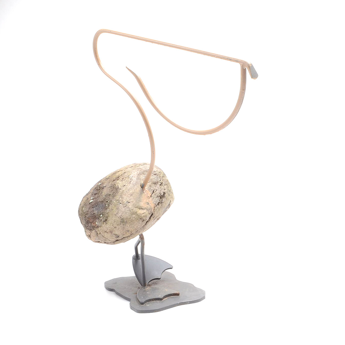 Pair of Stone Pelican Sculptures