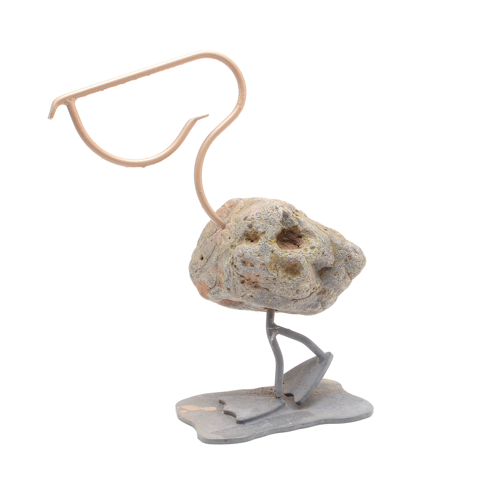 Pair of Stone Pelican Sculptures