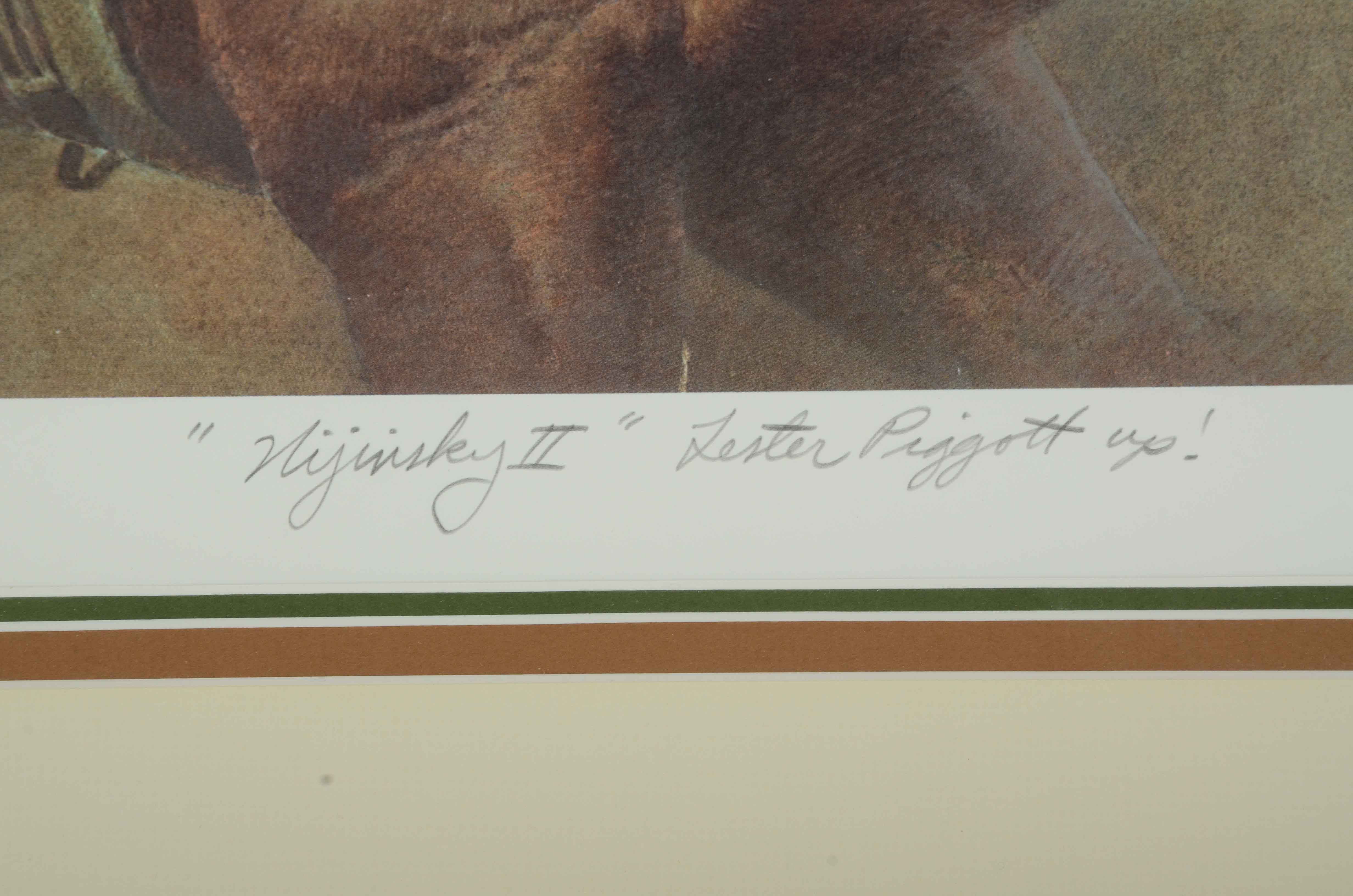 Fred Stone Signed Limited Edition Offset Lithograph "Nijinsky II"