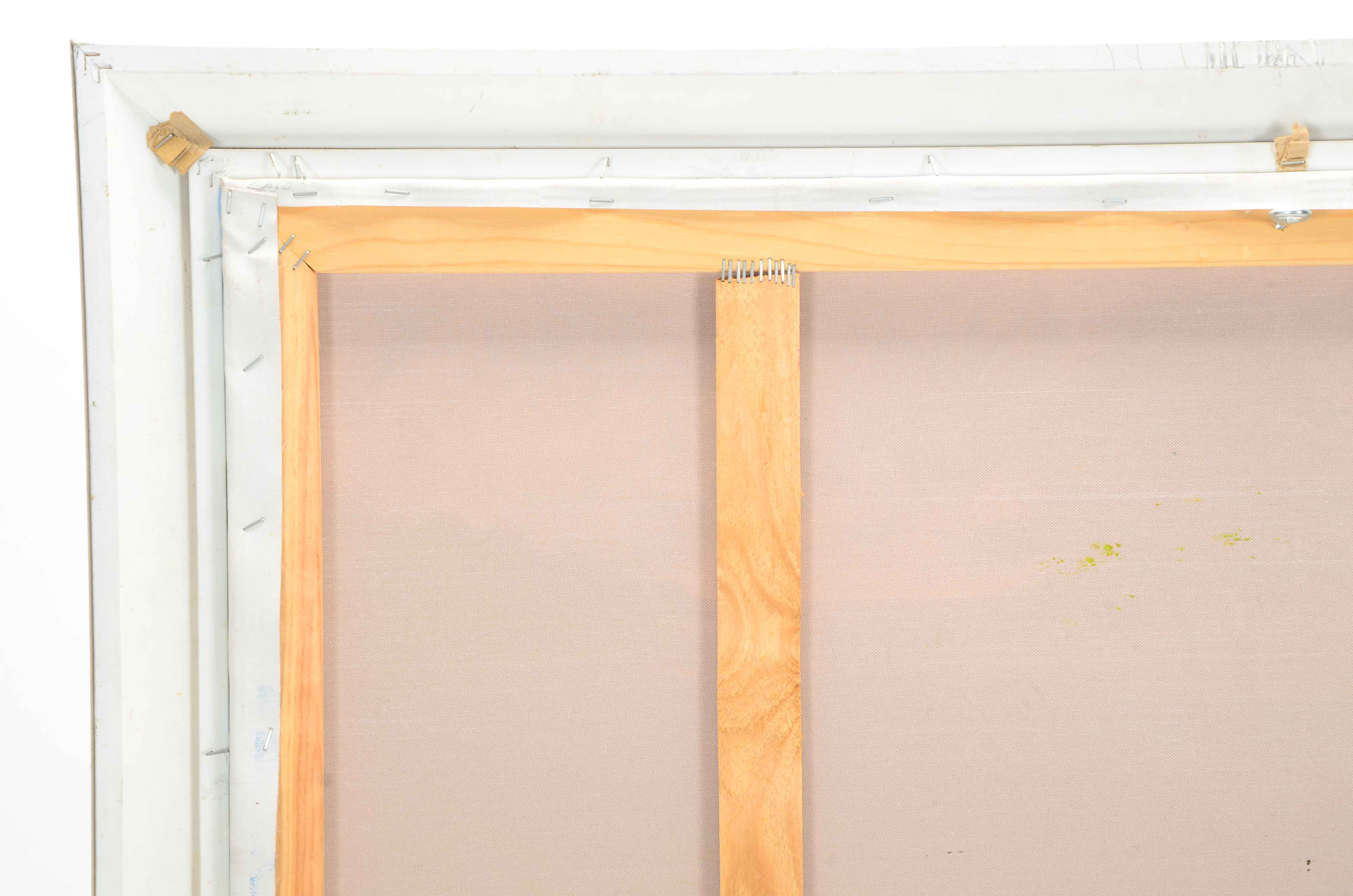 Mirrins Signed Oil Painting of a Mediterranean Landscape