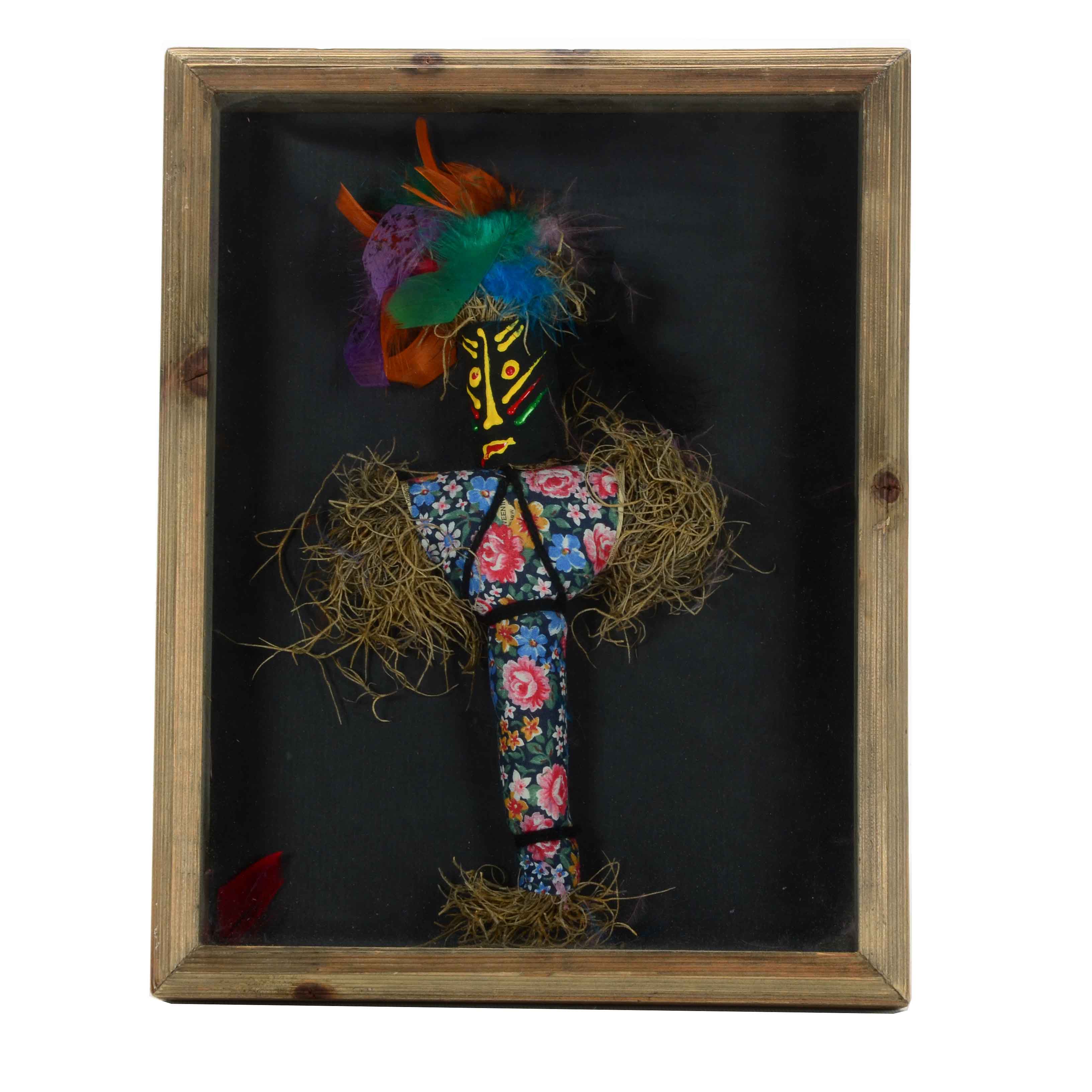 Voodoo Doll in Shadow Box