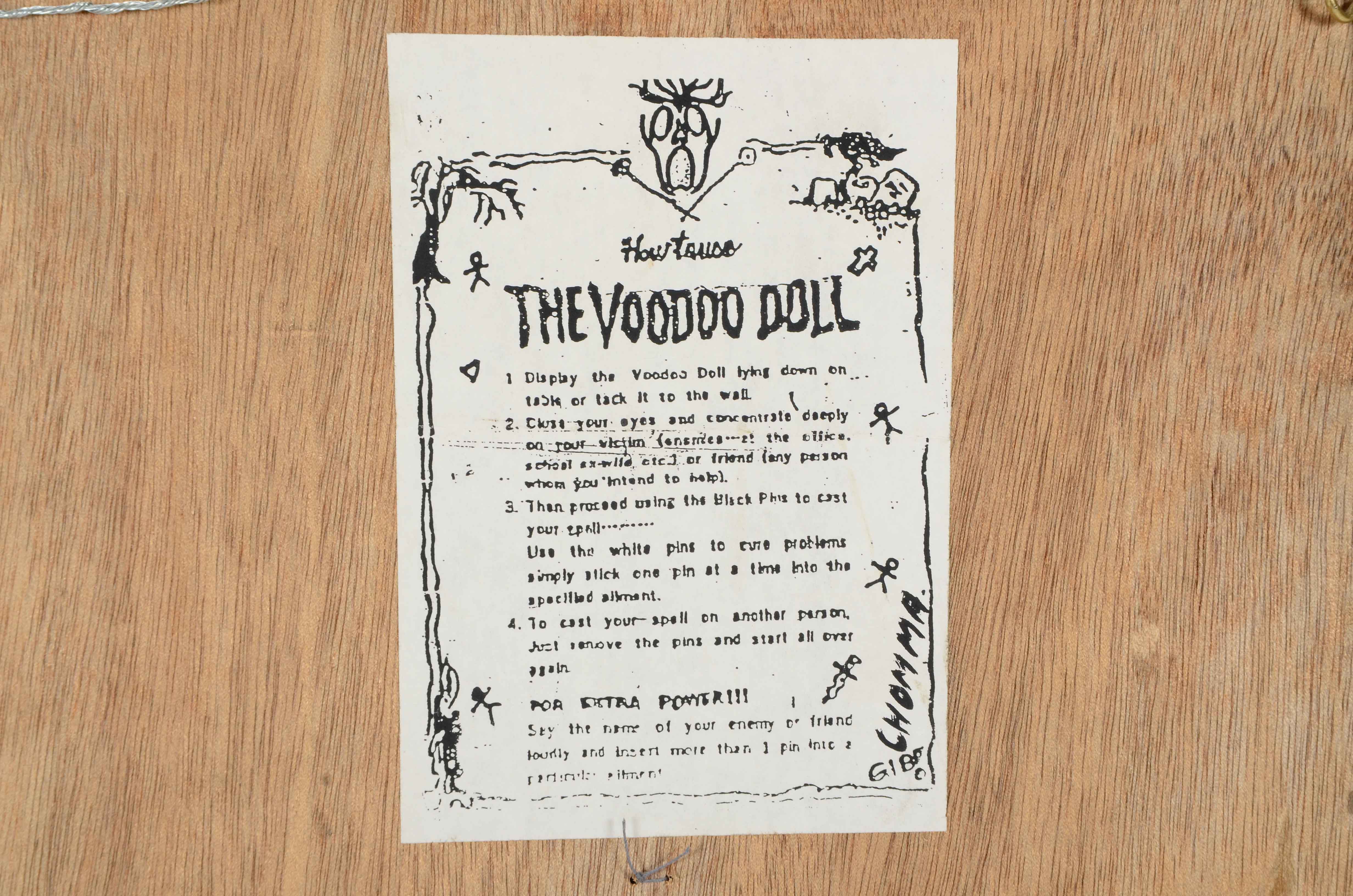 Voodoo Doll in Shadow Box