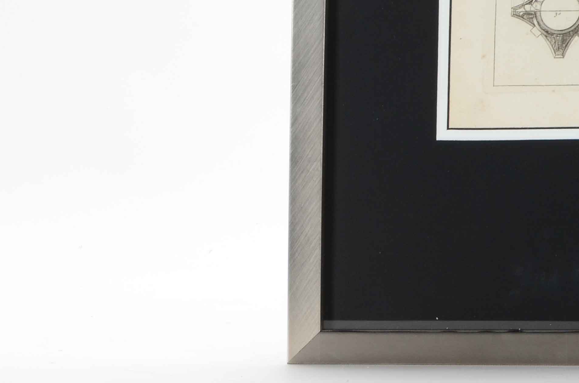 Antique Engraving of an Architectural Rendering