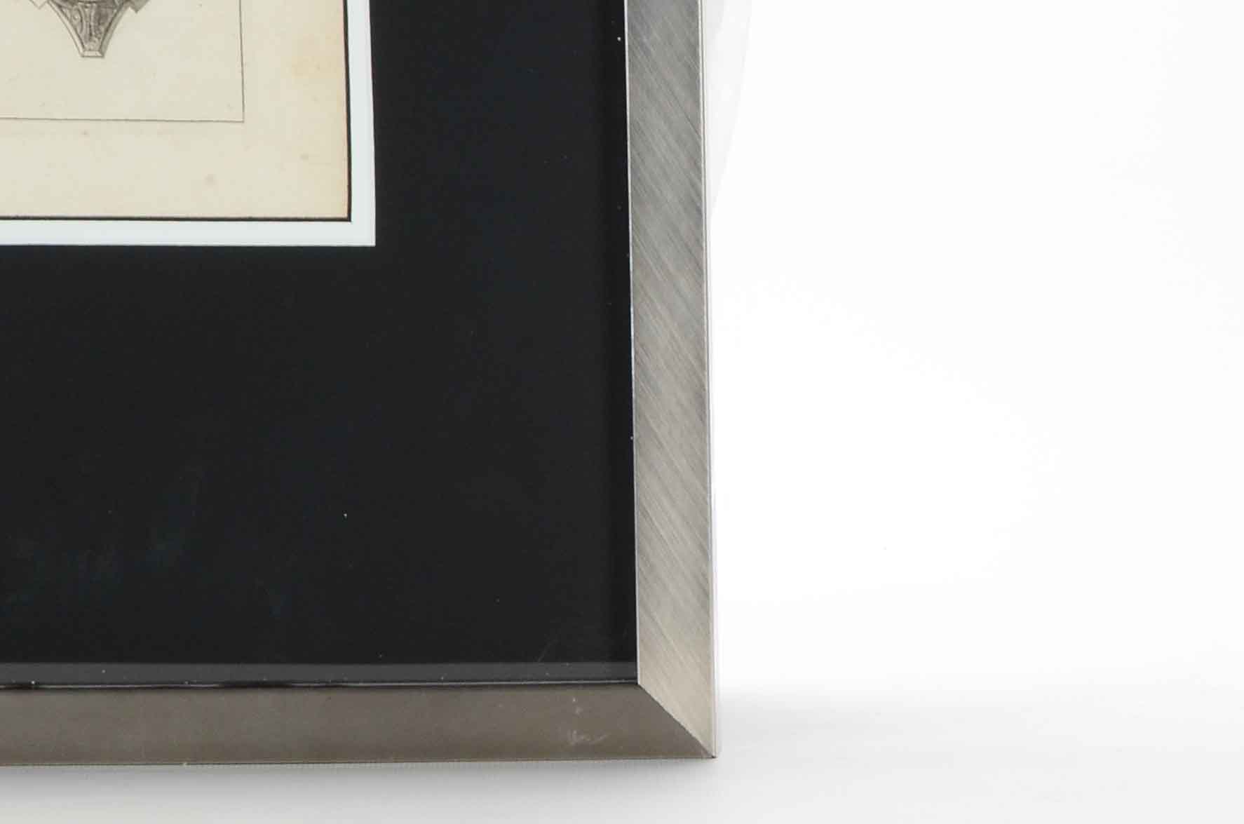 Antique Engraving of an Architectural Rendering