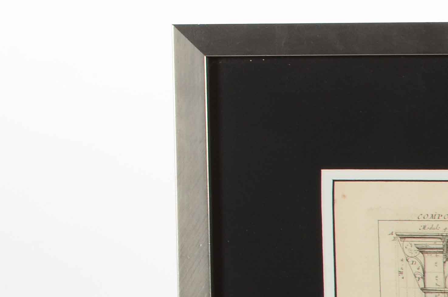 Antique Engraving of an Architectural Rendering