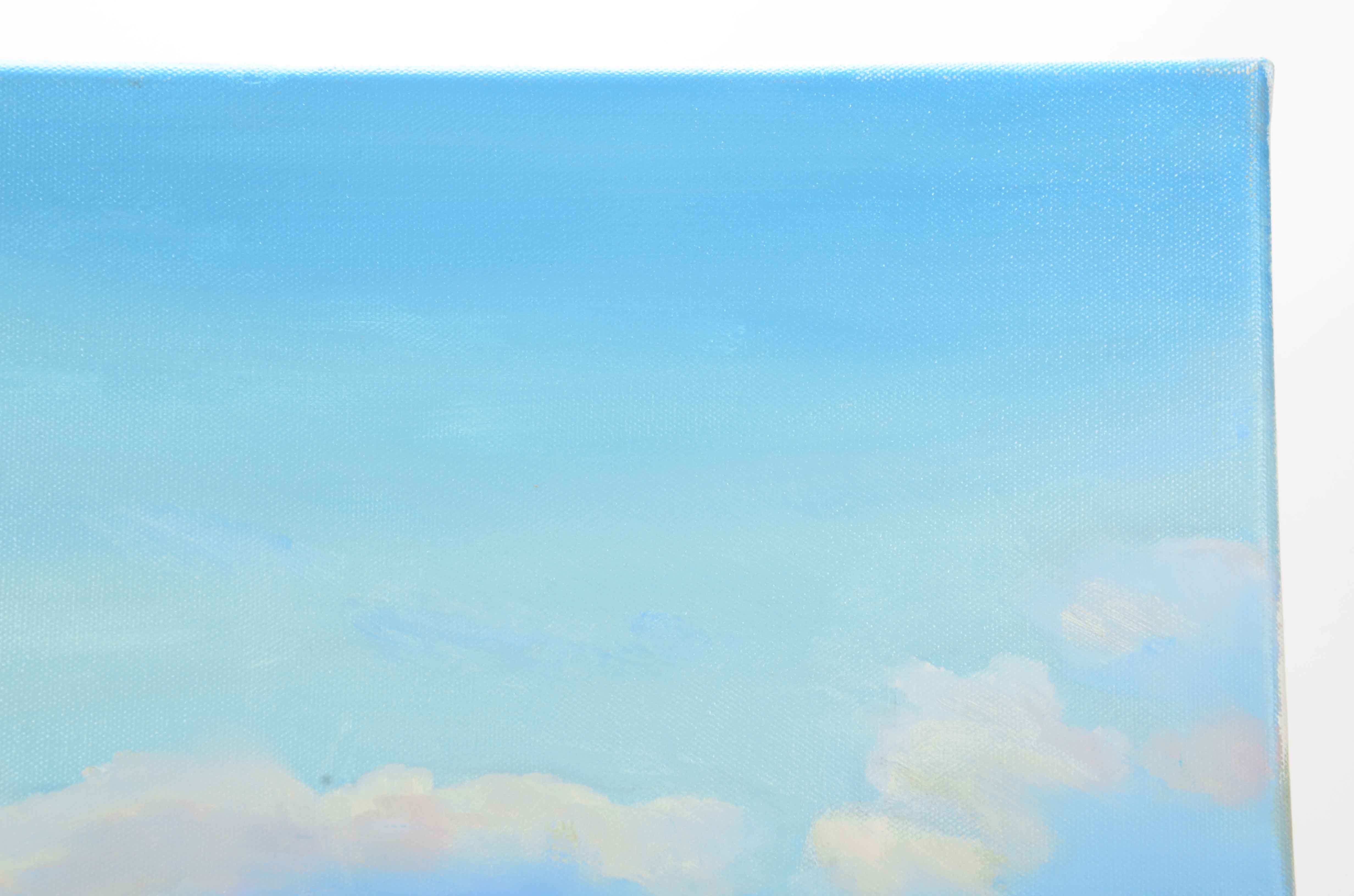 BJ Little Original Oil Painting on Canvas "On the Beach"