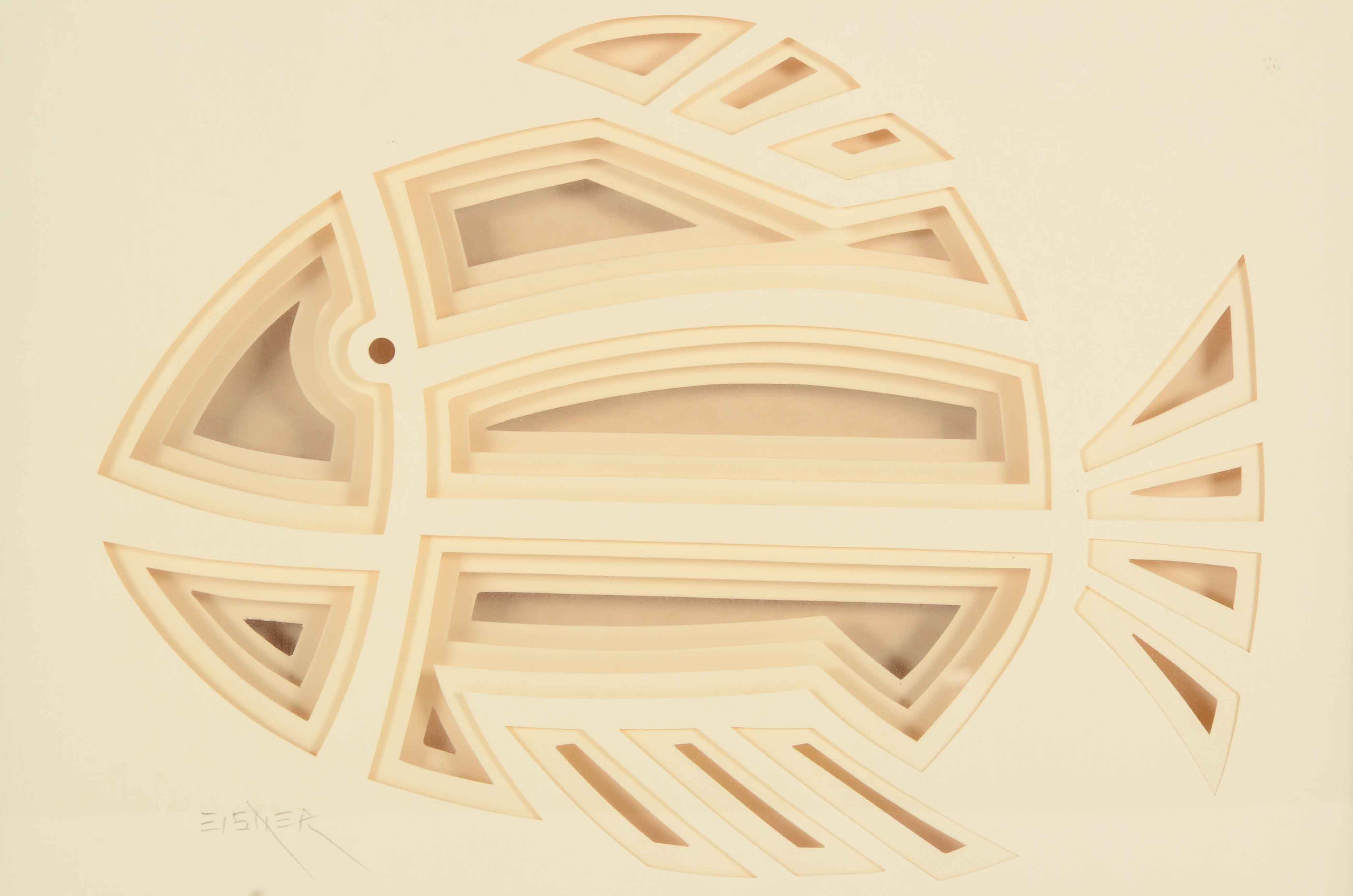 Jack Eisner Vintage Three-Dimensional Paper Cut