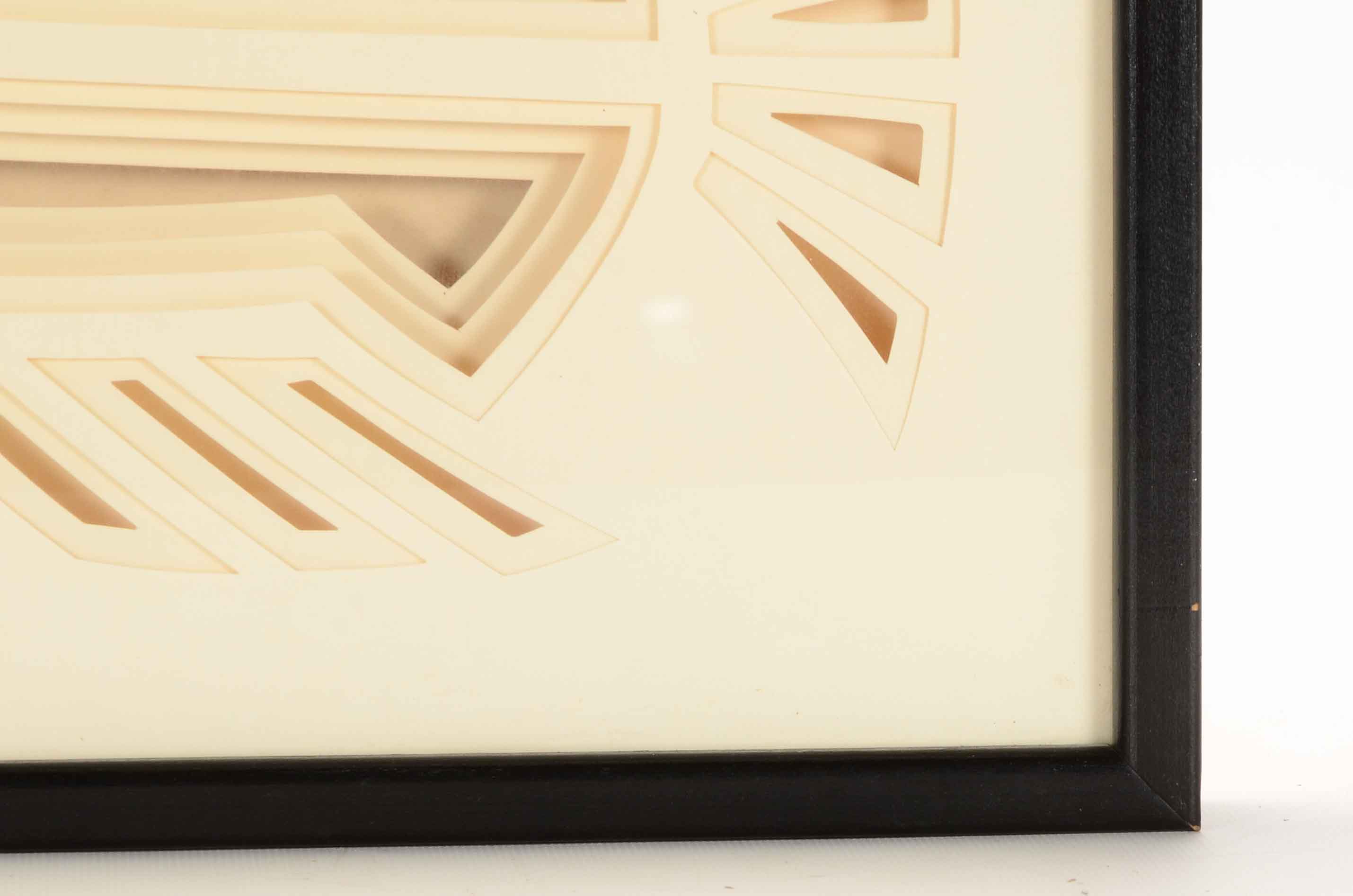 Jack Eisner Vintage Three-Dimensional Paper Cut