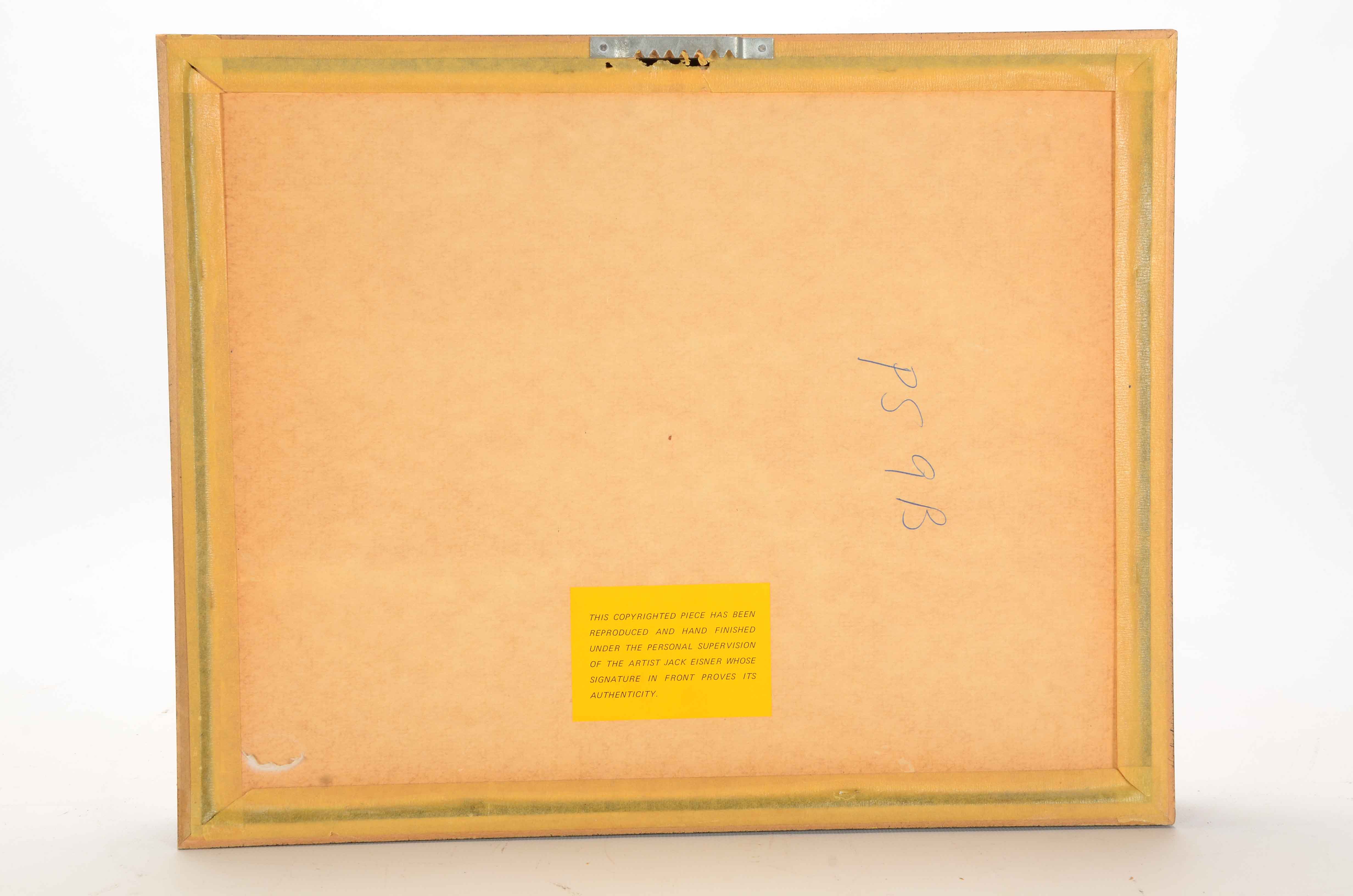 Jack Eisner Vintage Three-Dimensional Paper Cut