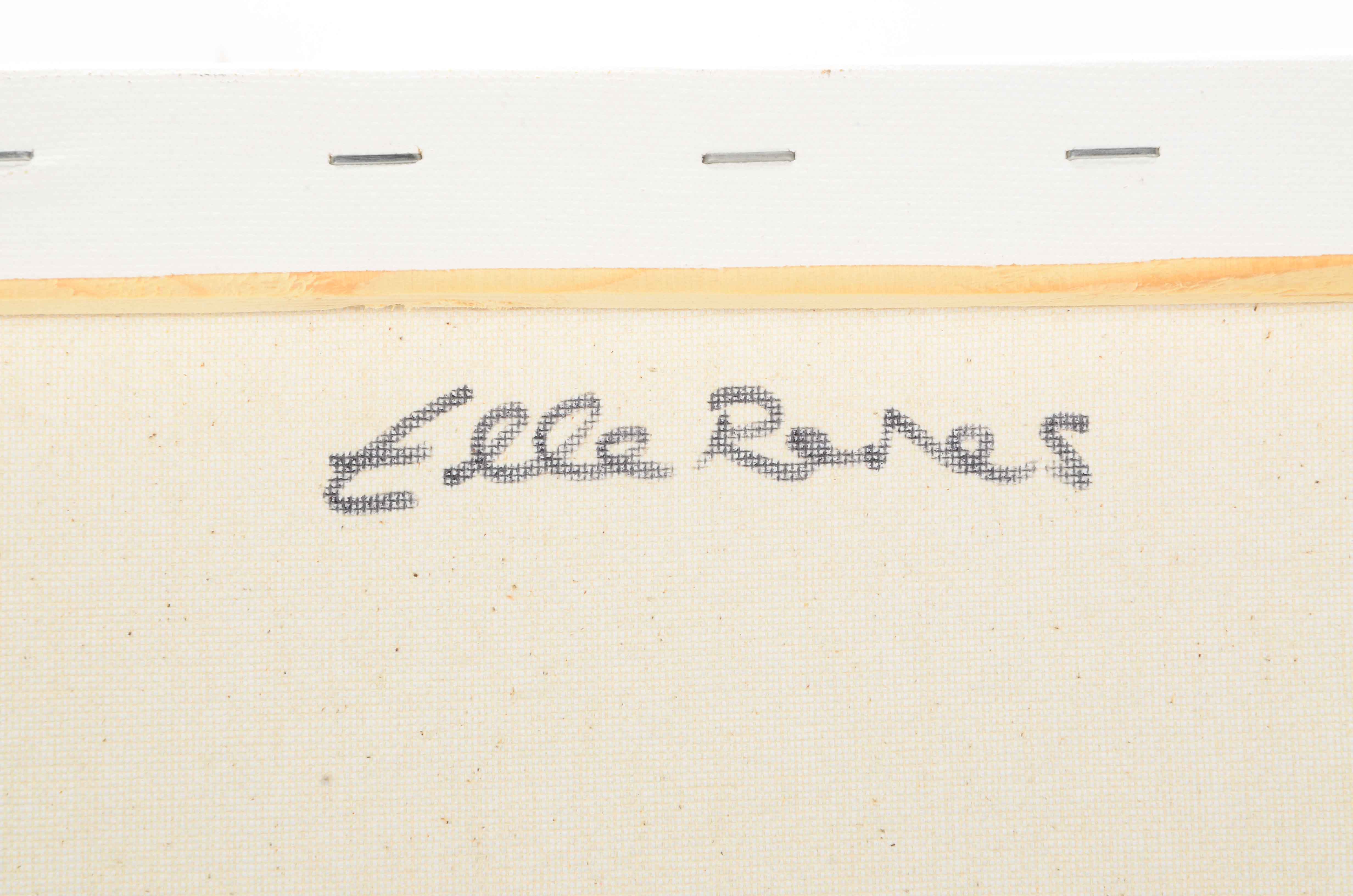 Elle Rains Original Acrylic Painting on Canvas of a Cow