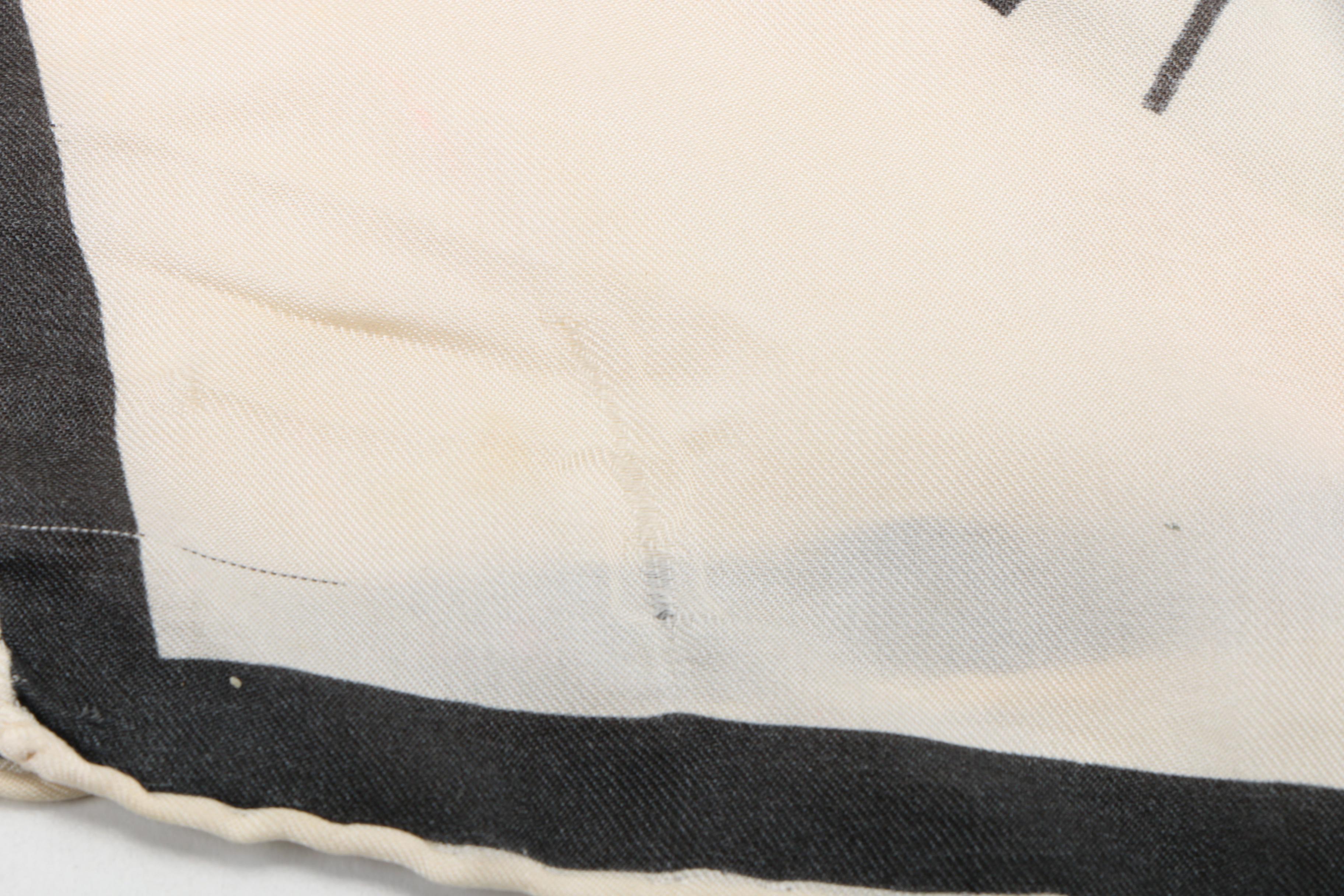 Rudi Gernreich Sun and Moon Silk Scarf