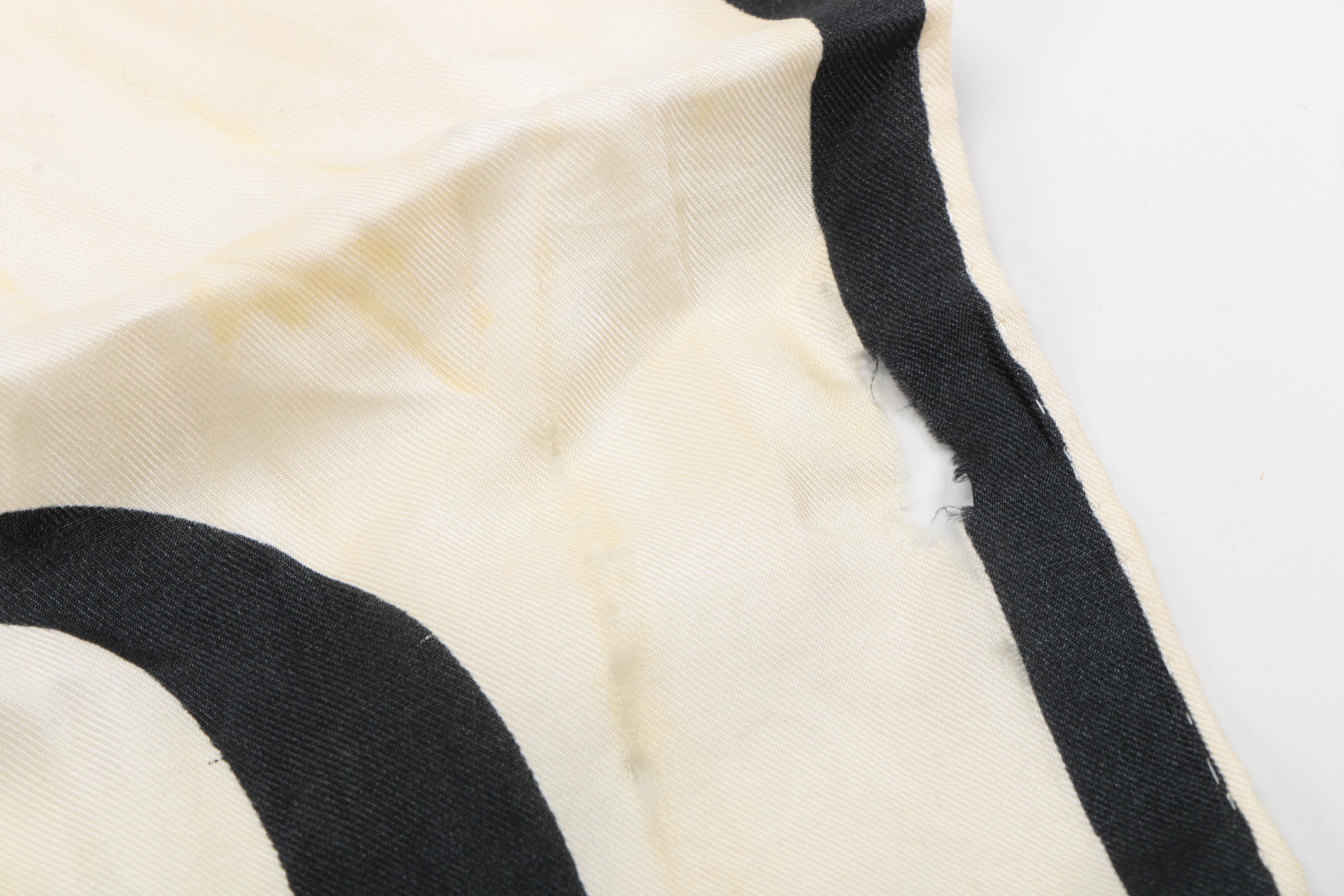 Rudi Gernreich Sun and Moon Silk Scarf