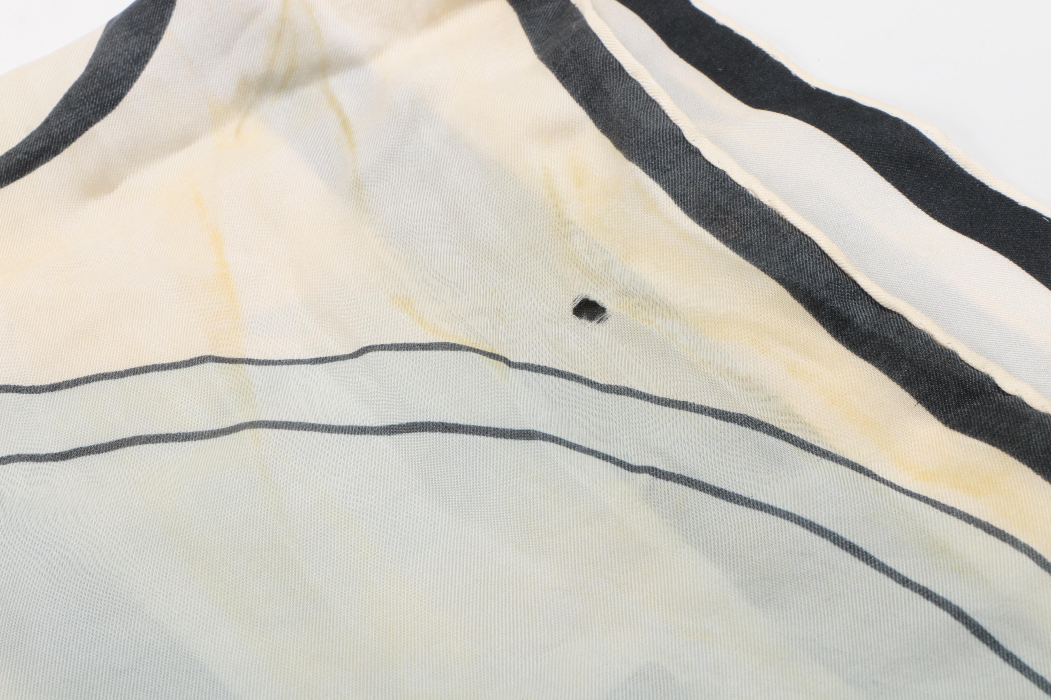 Rudi Gernreich Sun and Moon Silk Scarf