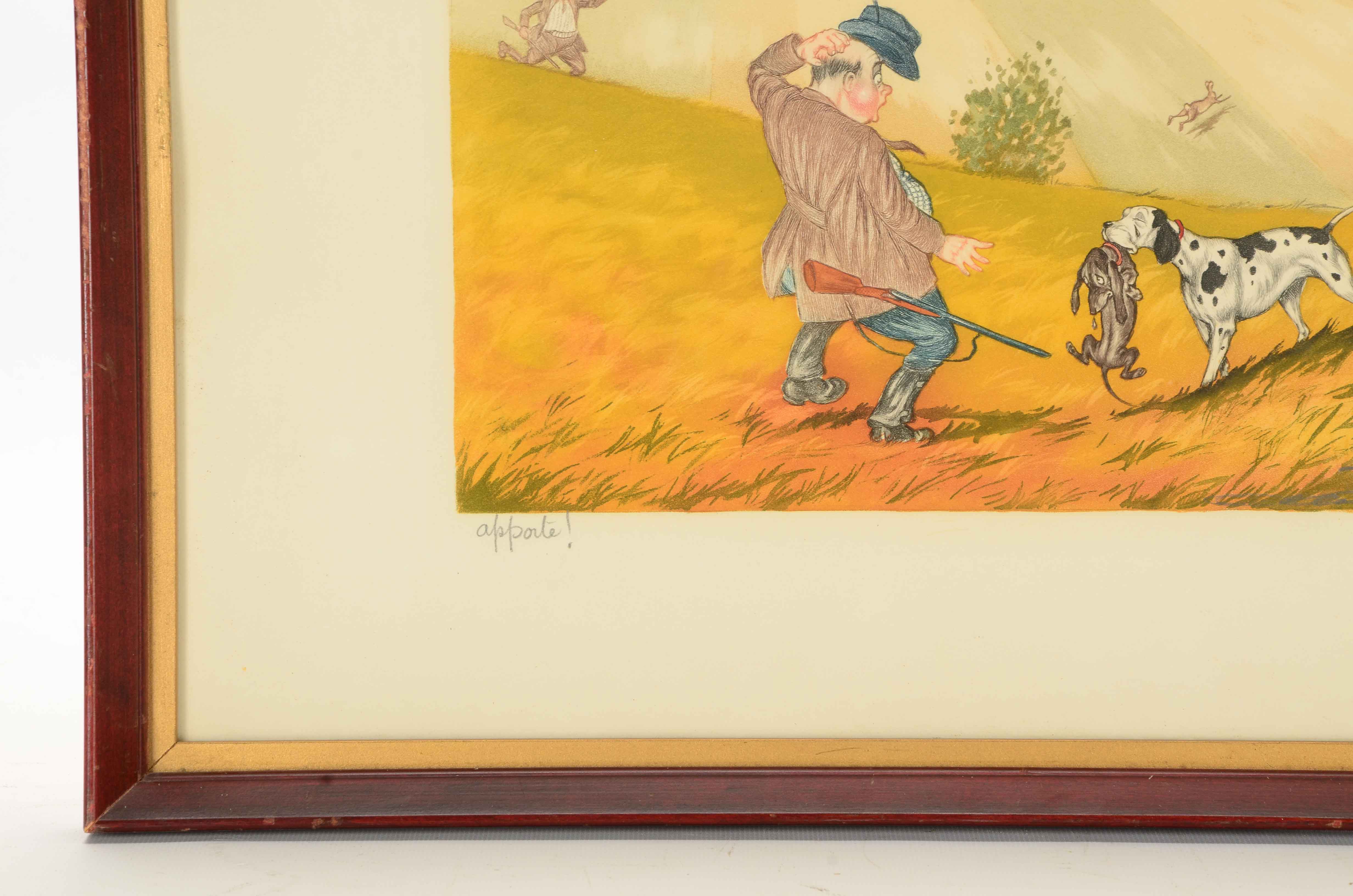 Boris O'Klein Etching with Aquatint "Apporté"