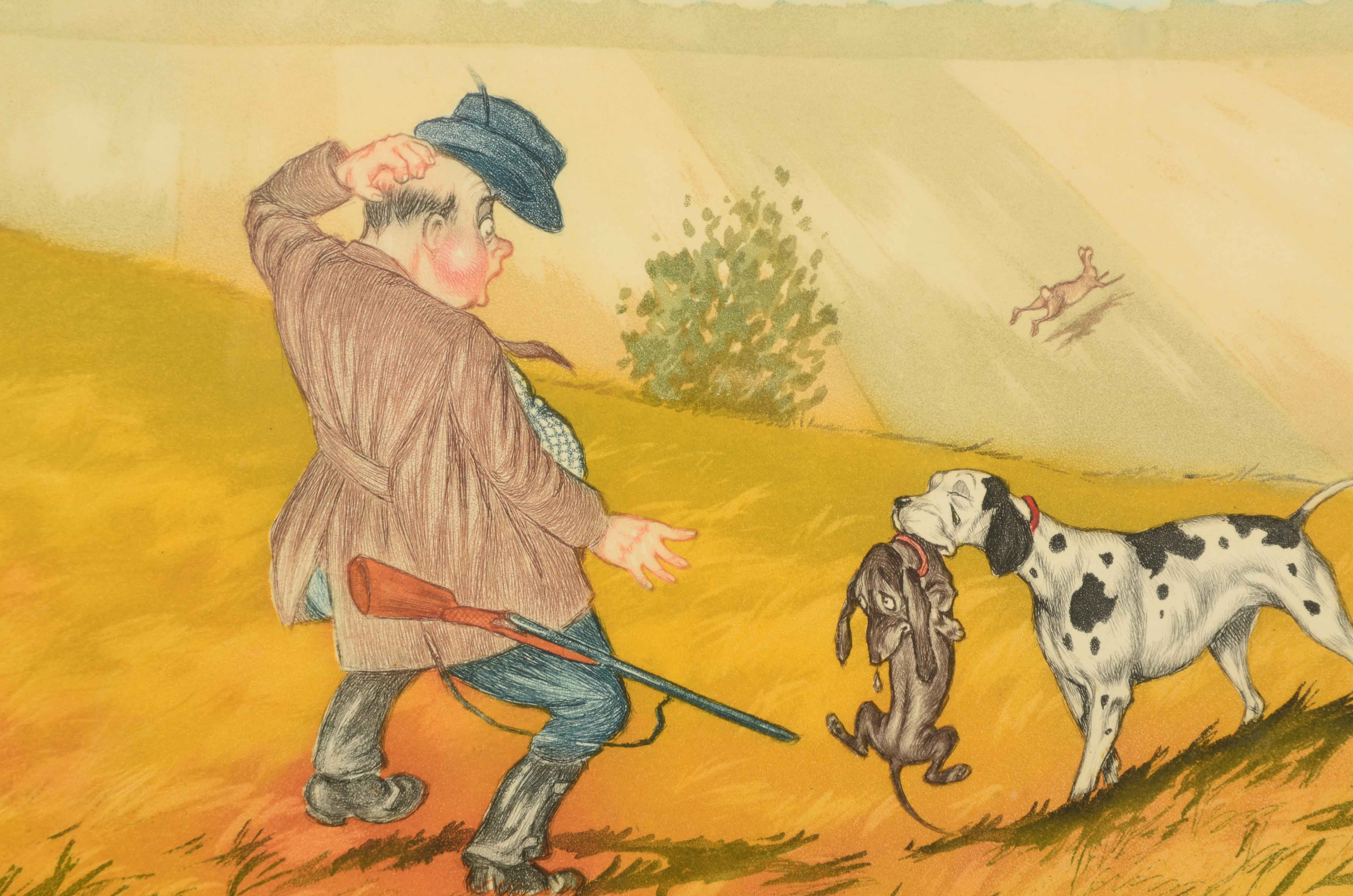 Boris O'Klein Etching with Aquatint "Apporté"