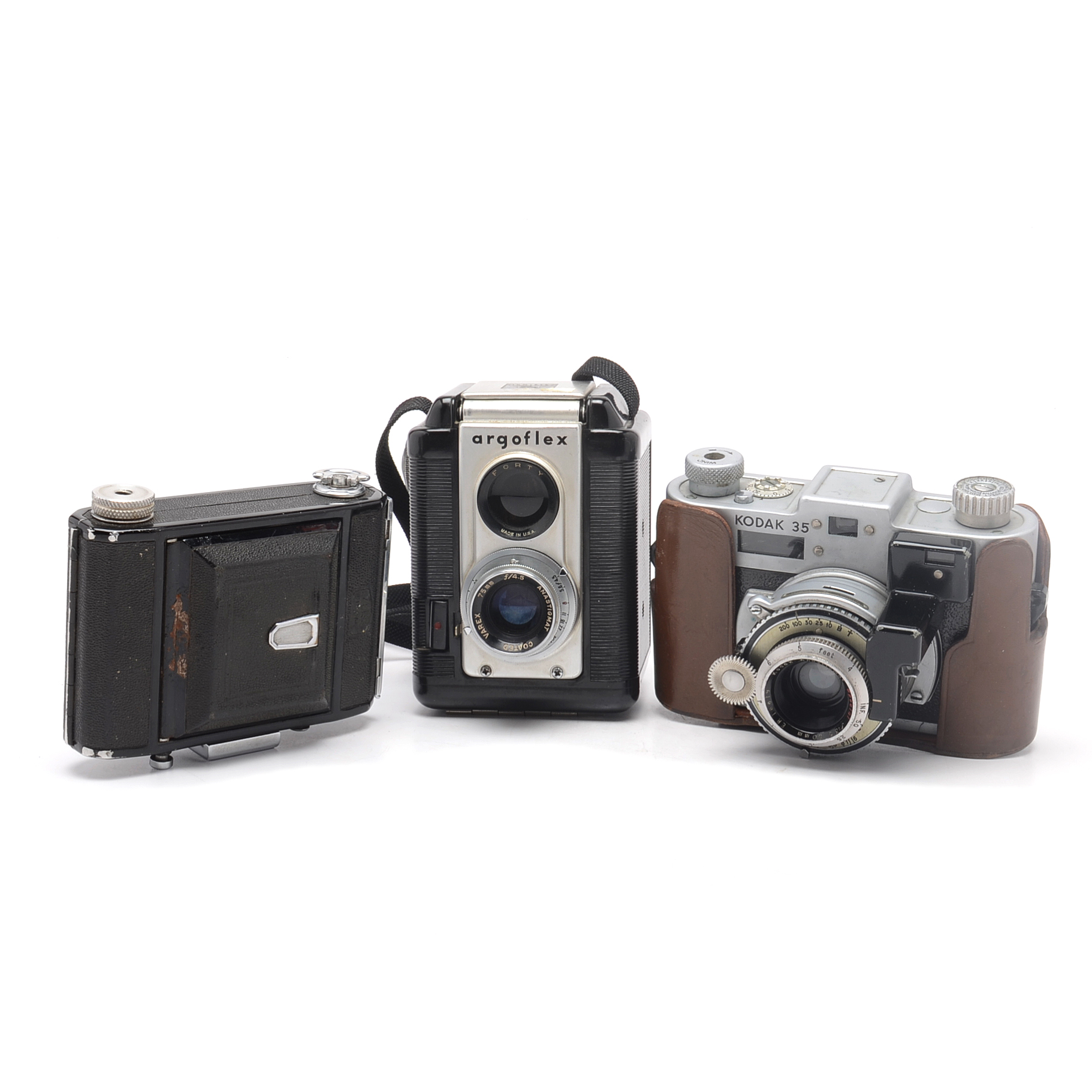 Vintage Zeiss, Argus and Kodak Cameras