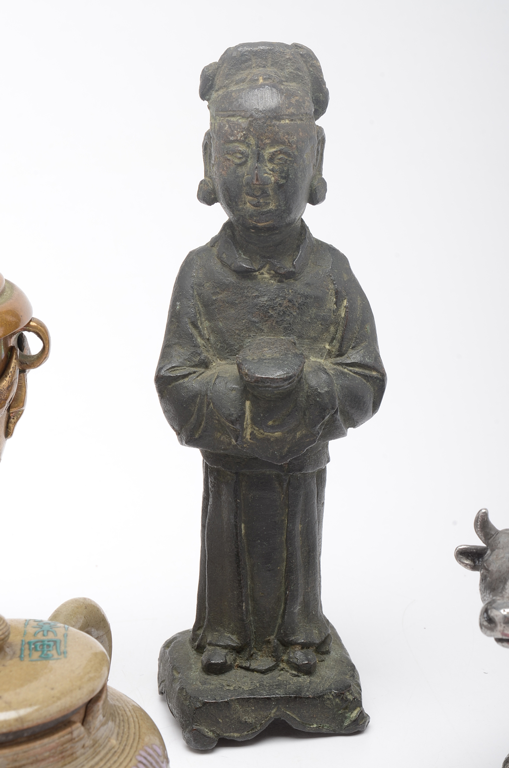 Assorted Group of Asian-Inspired Decorative Objects