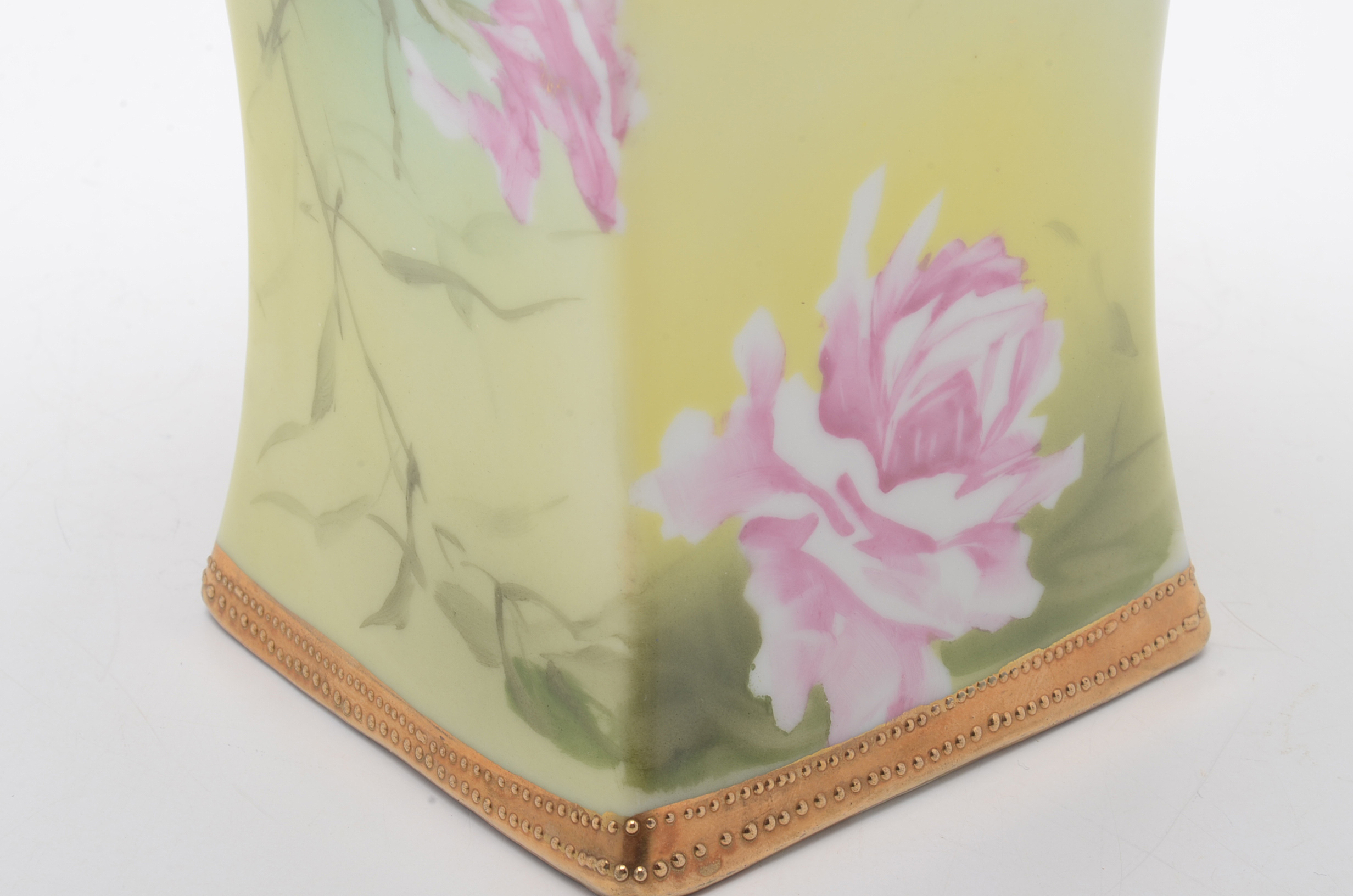 Nippon Hand-Painted Vase