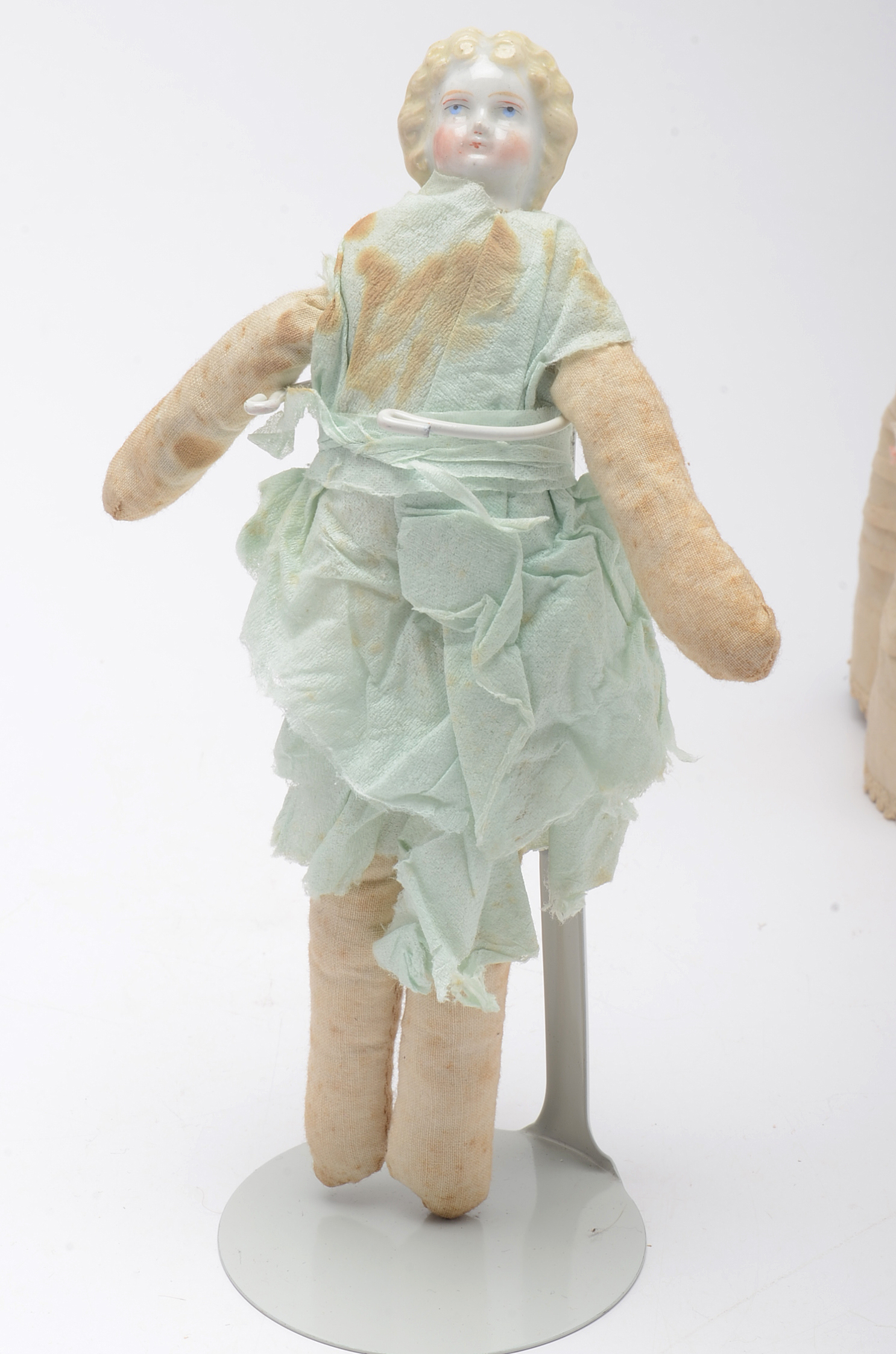 Group of Vintage China Head Dolls