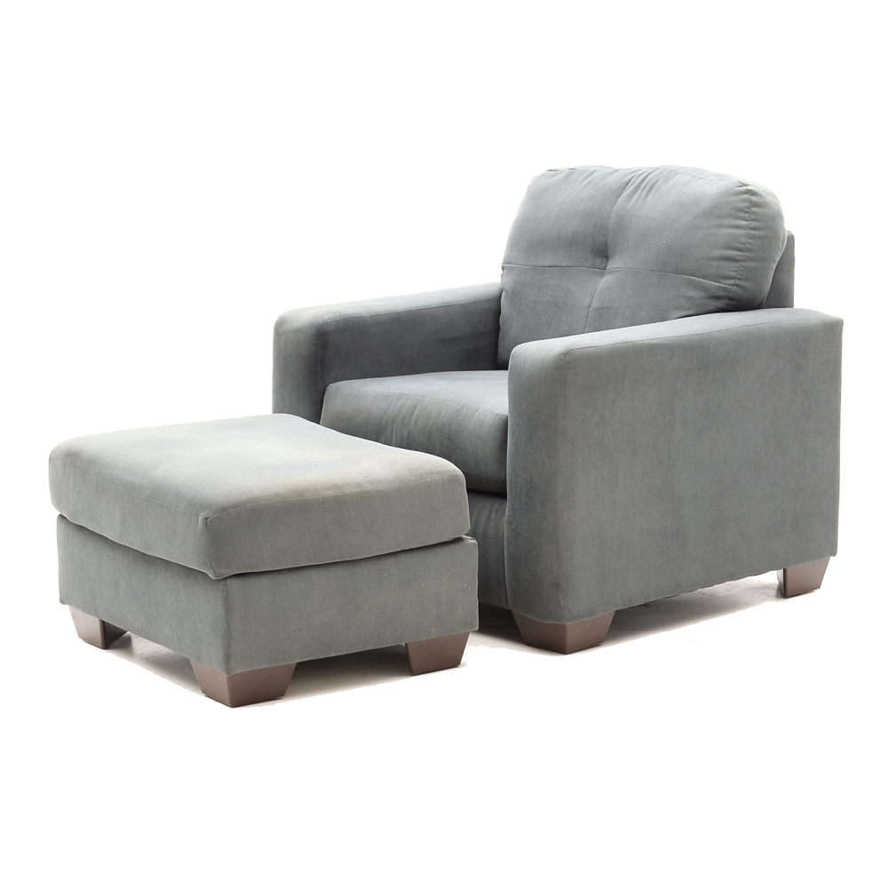 Ashley Furniture Armchair with Ottoman