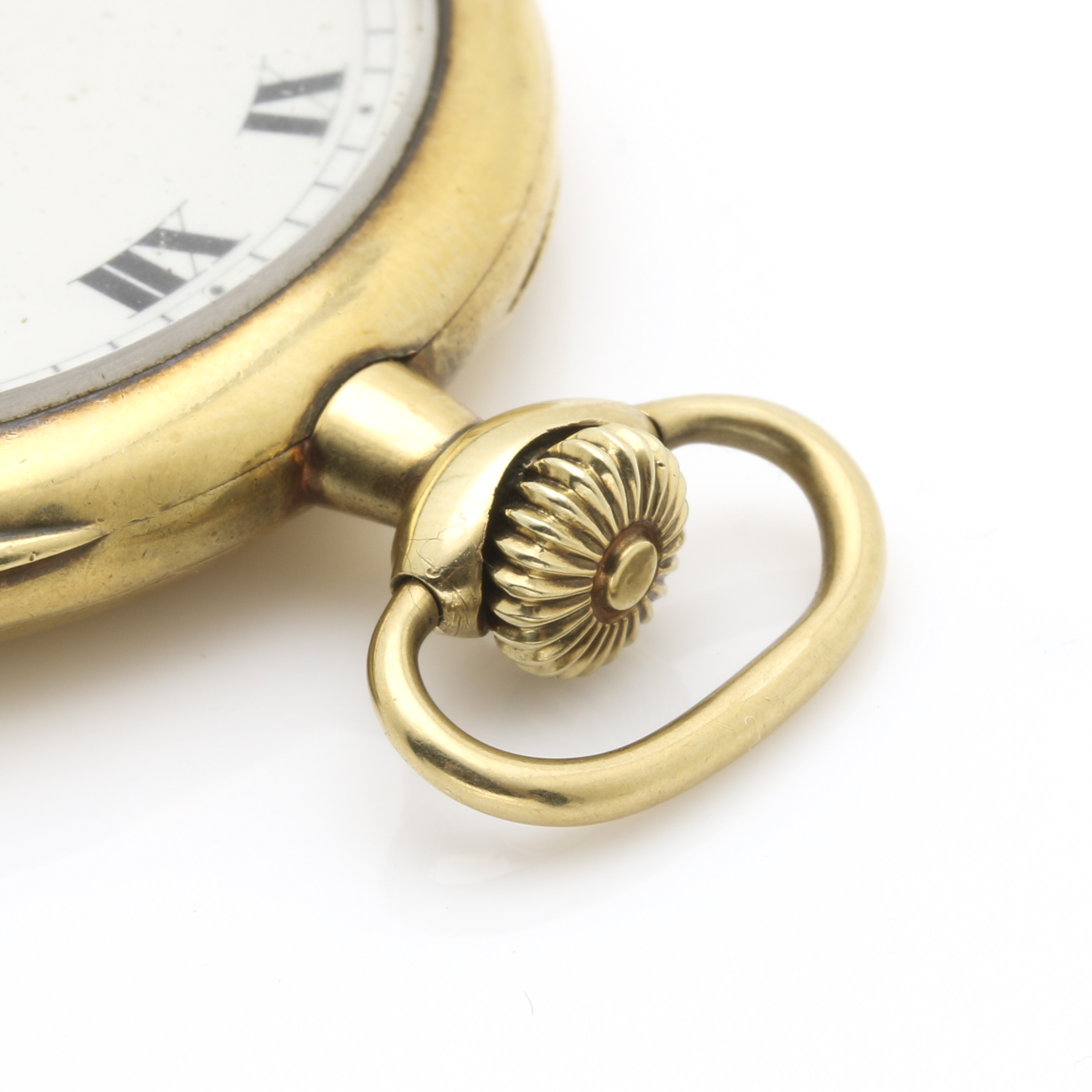 Rode 14K Open Face Pocket Watch