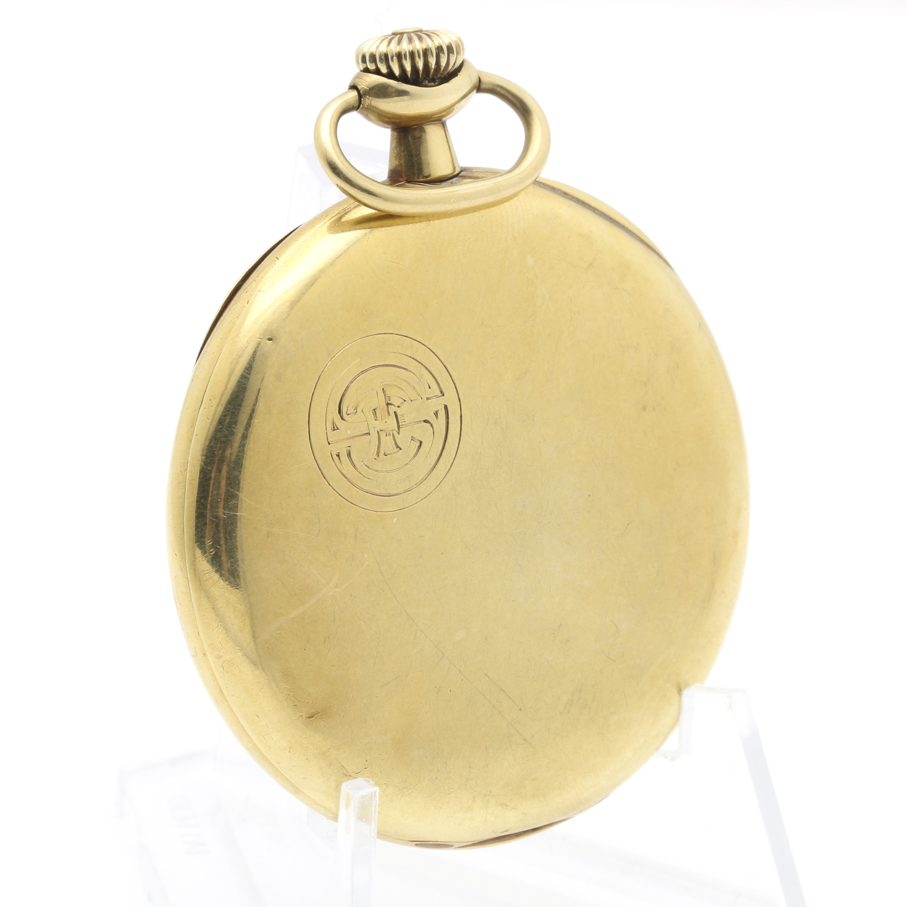 Rode 14K Open Face Pocket Watch