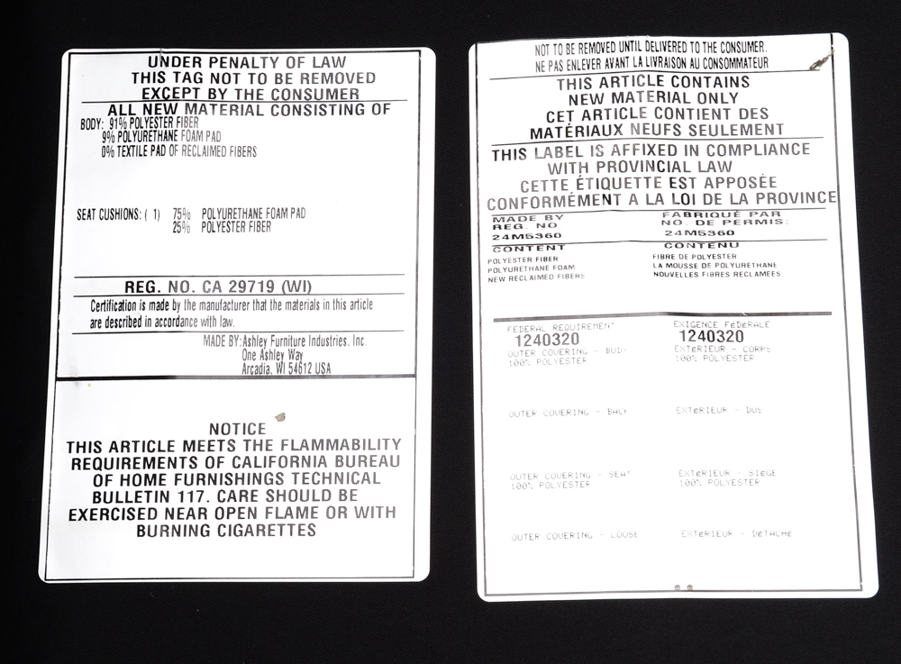 Ashley Furniture Armchair with Ottoman