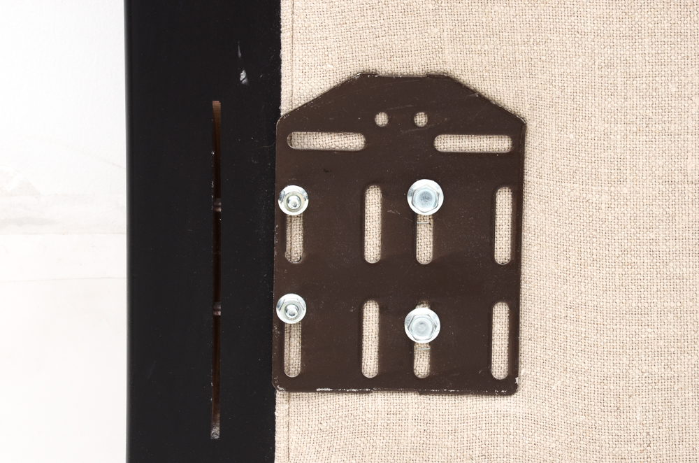 Contemporary Upholstered King Size Headboard