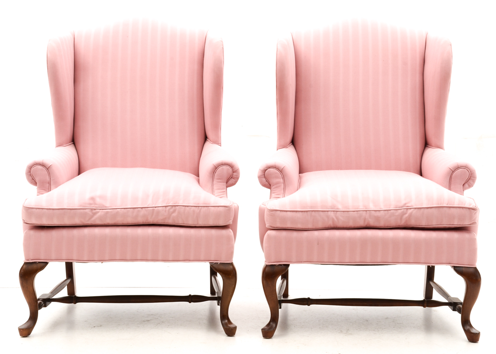 Matching Wingback Chairs by Fairfield