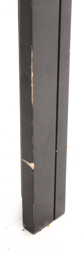 Contemporary Black Marble Style Table