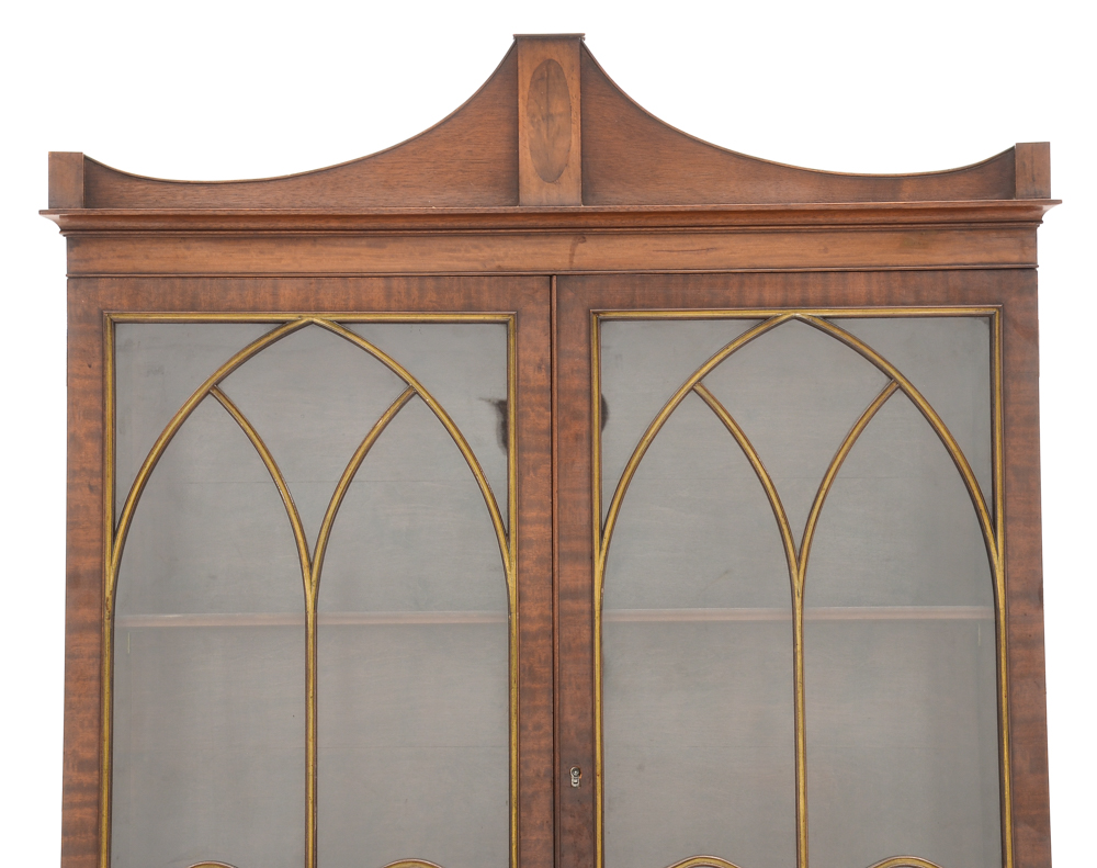 Vintage Mahogany China Cabinet