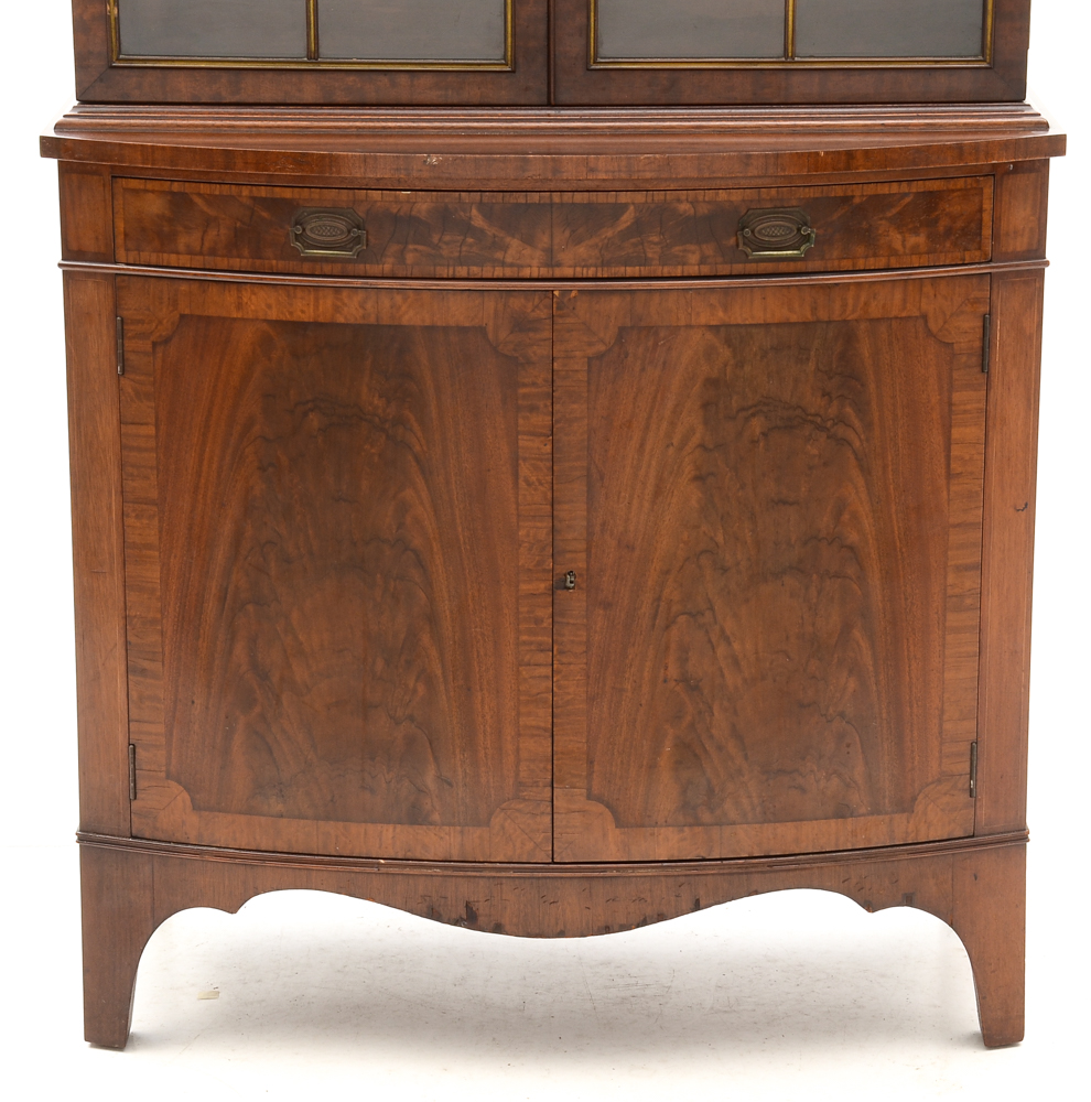 Vintage Mahogany China Cabinet