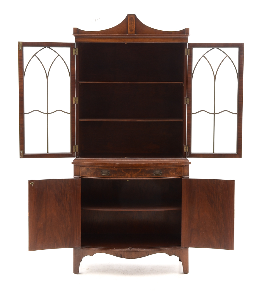 Vintage Mahogany China Cabinet