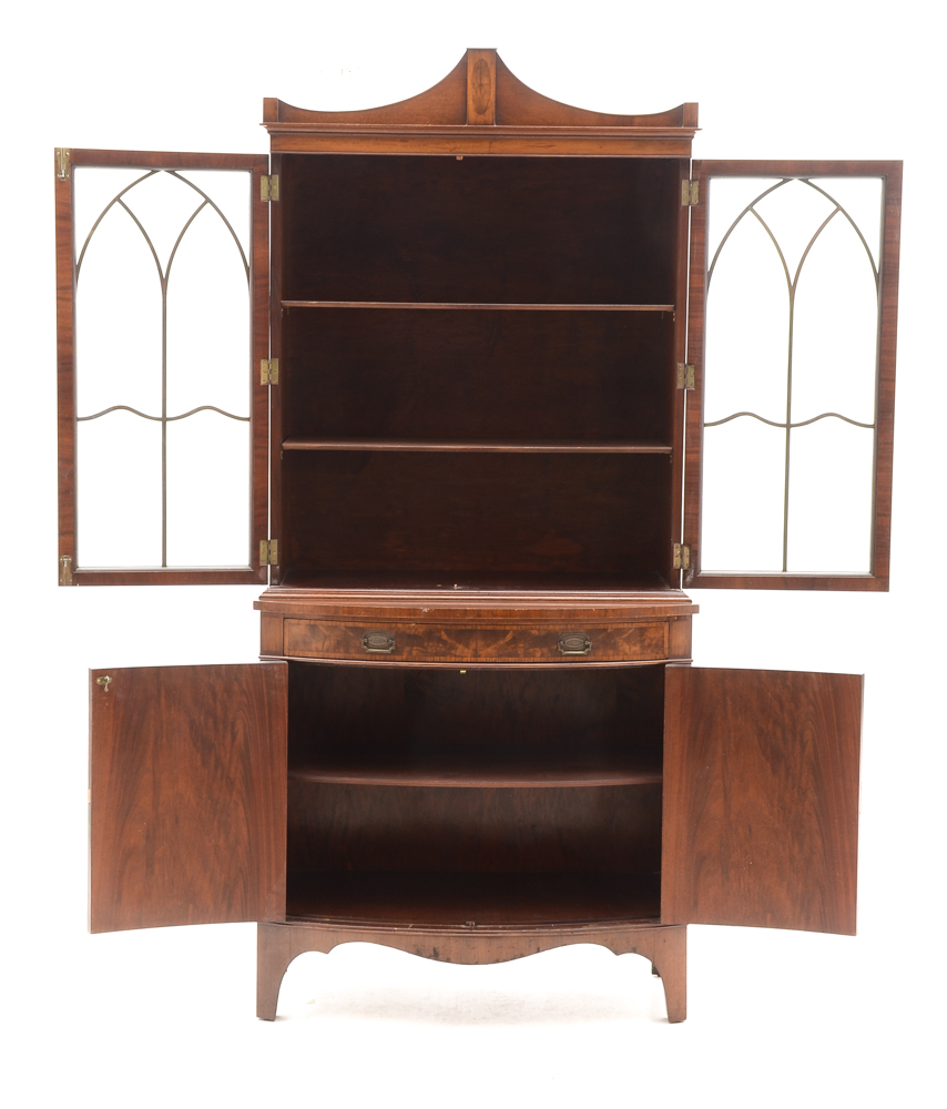 Vintage Mahogany China Cabinet