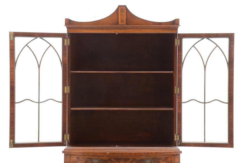 Vintage Mahogany China Cabinet