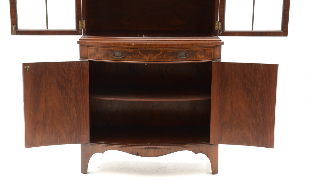 Vintage Mahogany China Cabinet