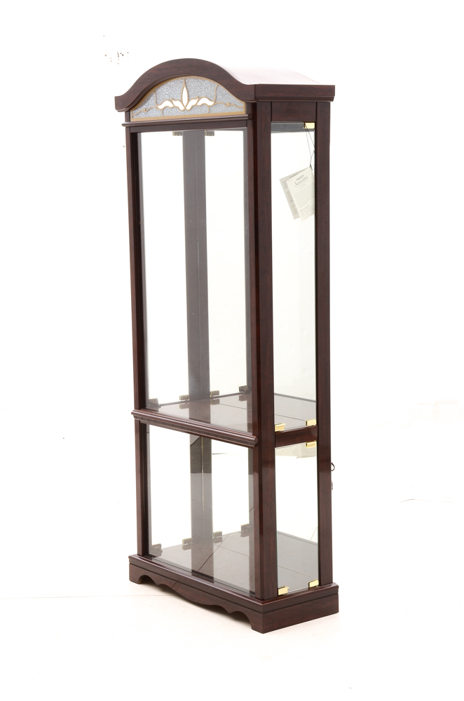 Pair of Ashley Furniture Display Cabinets