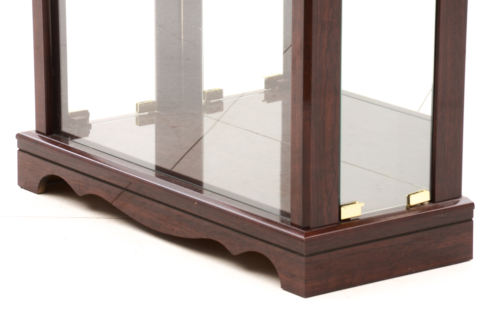 Pair of Ashley Furniture Display Cabinets