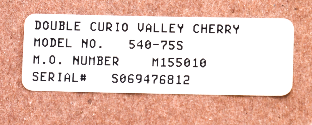 Pair of Ashley Furniture Display Cabinets