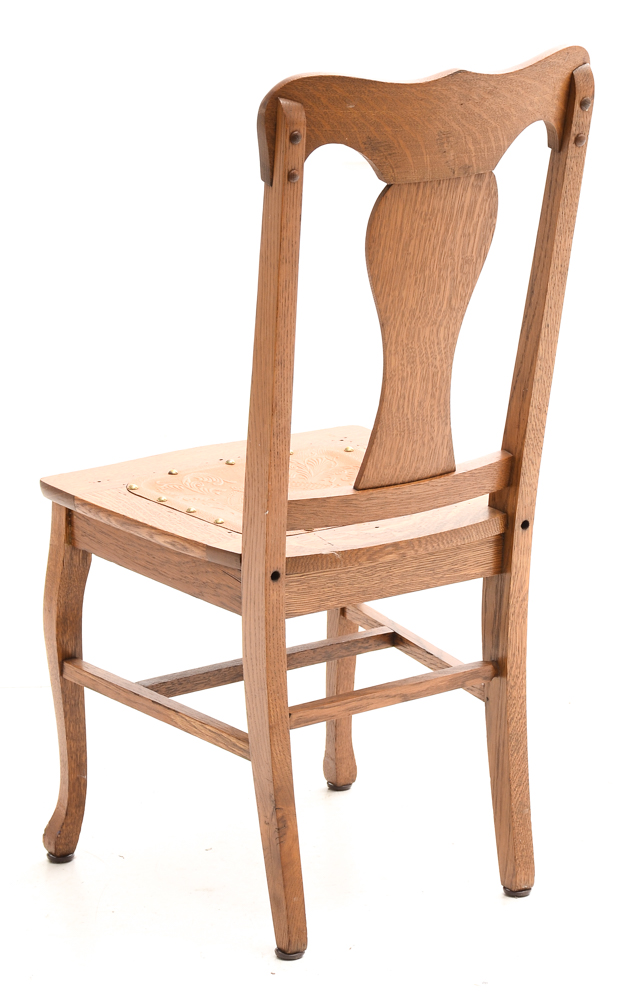 Set of Oak Dining Chairs