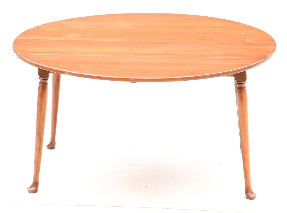 Drop-Leaf Table with Broyhill Chairs