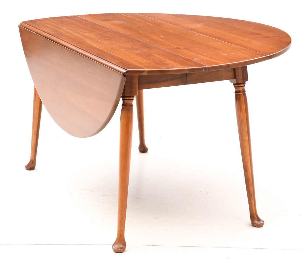 Drop-Leaf Table with Broyhill Chairs