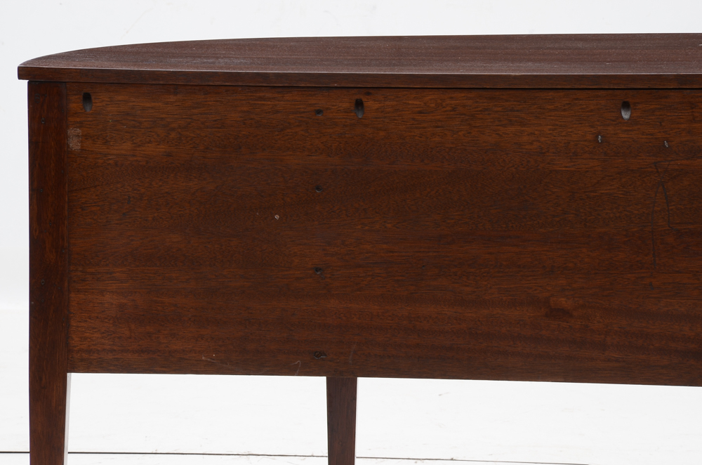 Federal Style Mahogany Demilune Sideboard