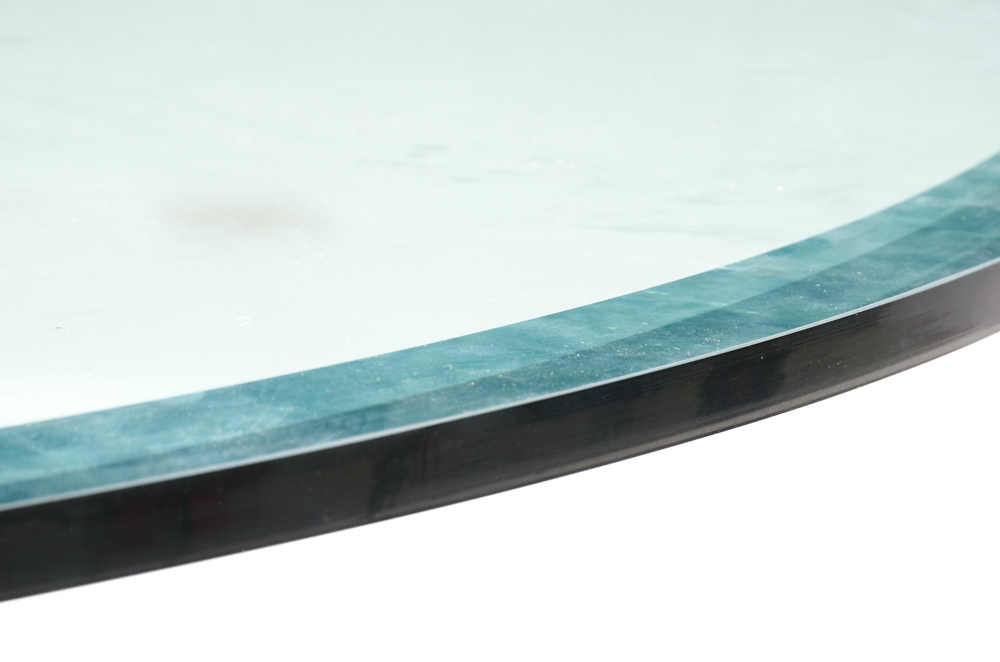 Circular Glass Top Dining Table with Chairs